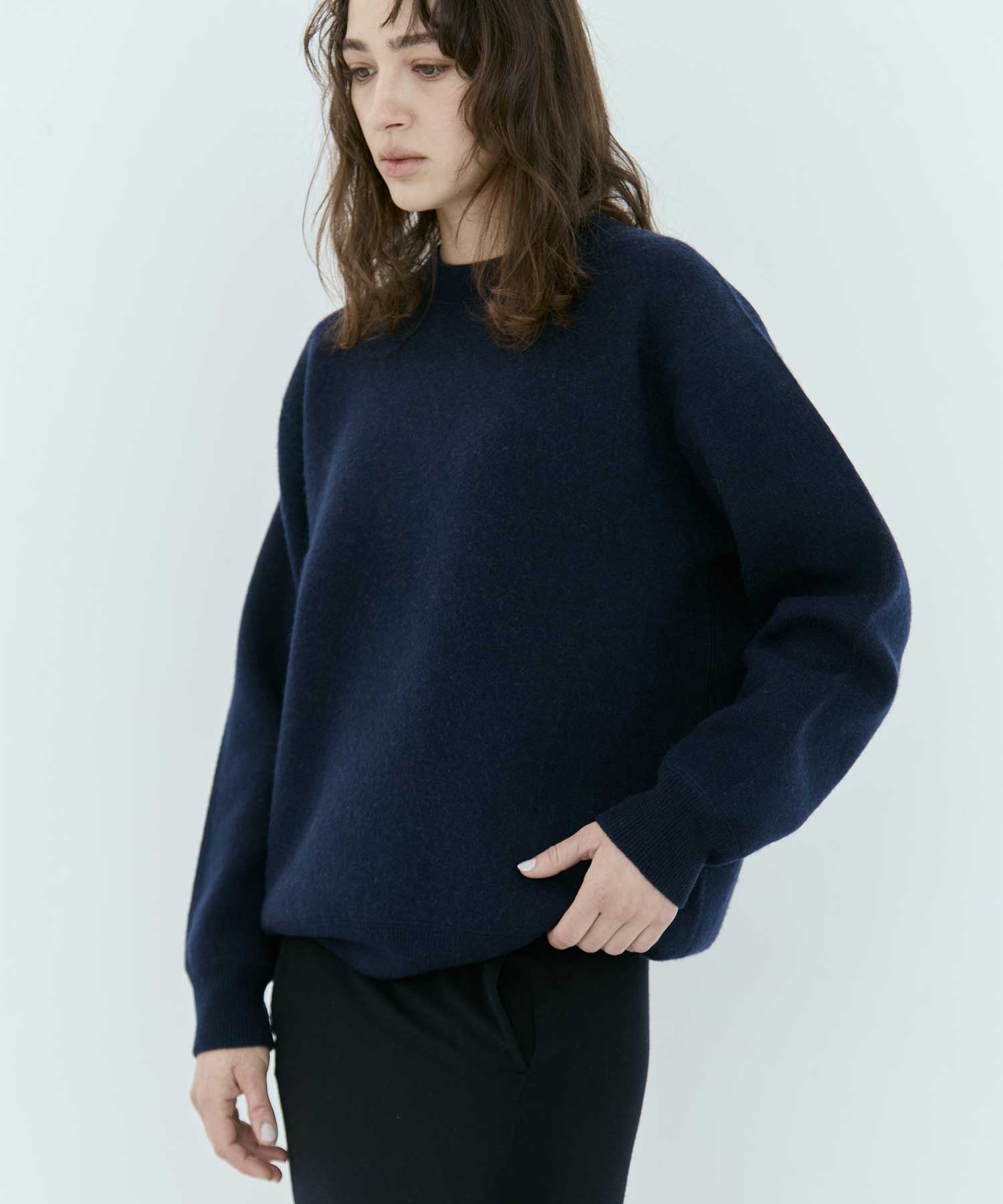 CASHMERE REVERSIBLE PULLOVER THE TOKYO