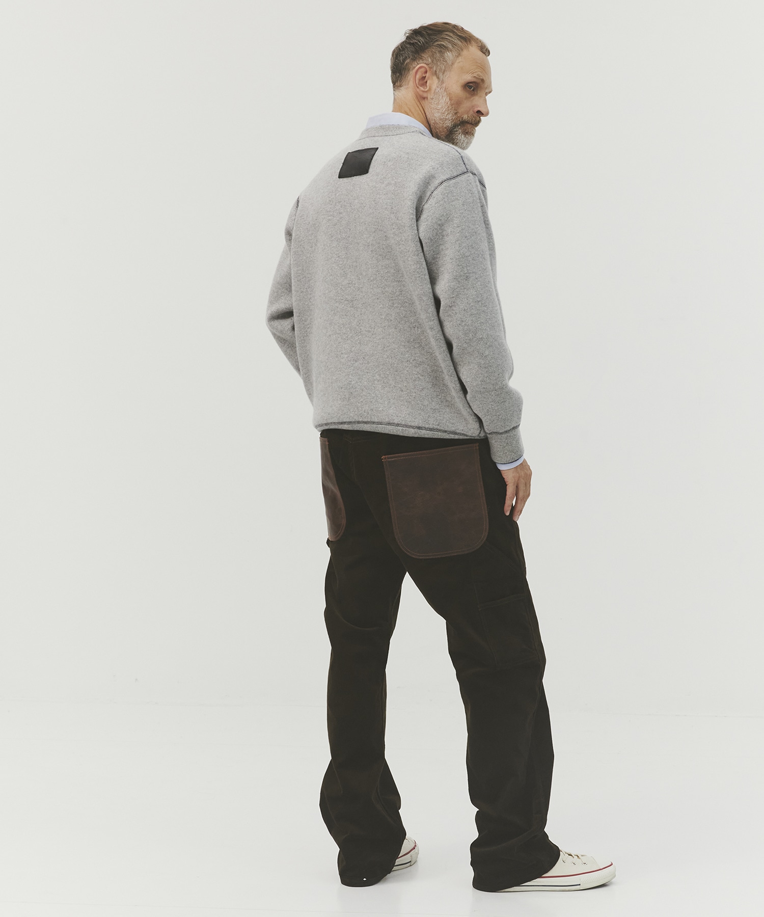 CASHMERE REVERSIBLE PULLOVER THE TOKYO