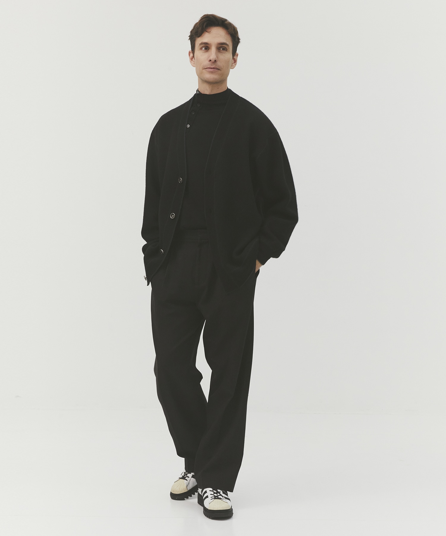 CASHMERE REVERSIBLE CARDIGAN THE TOKYO