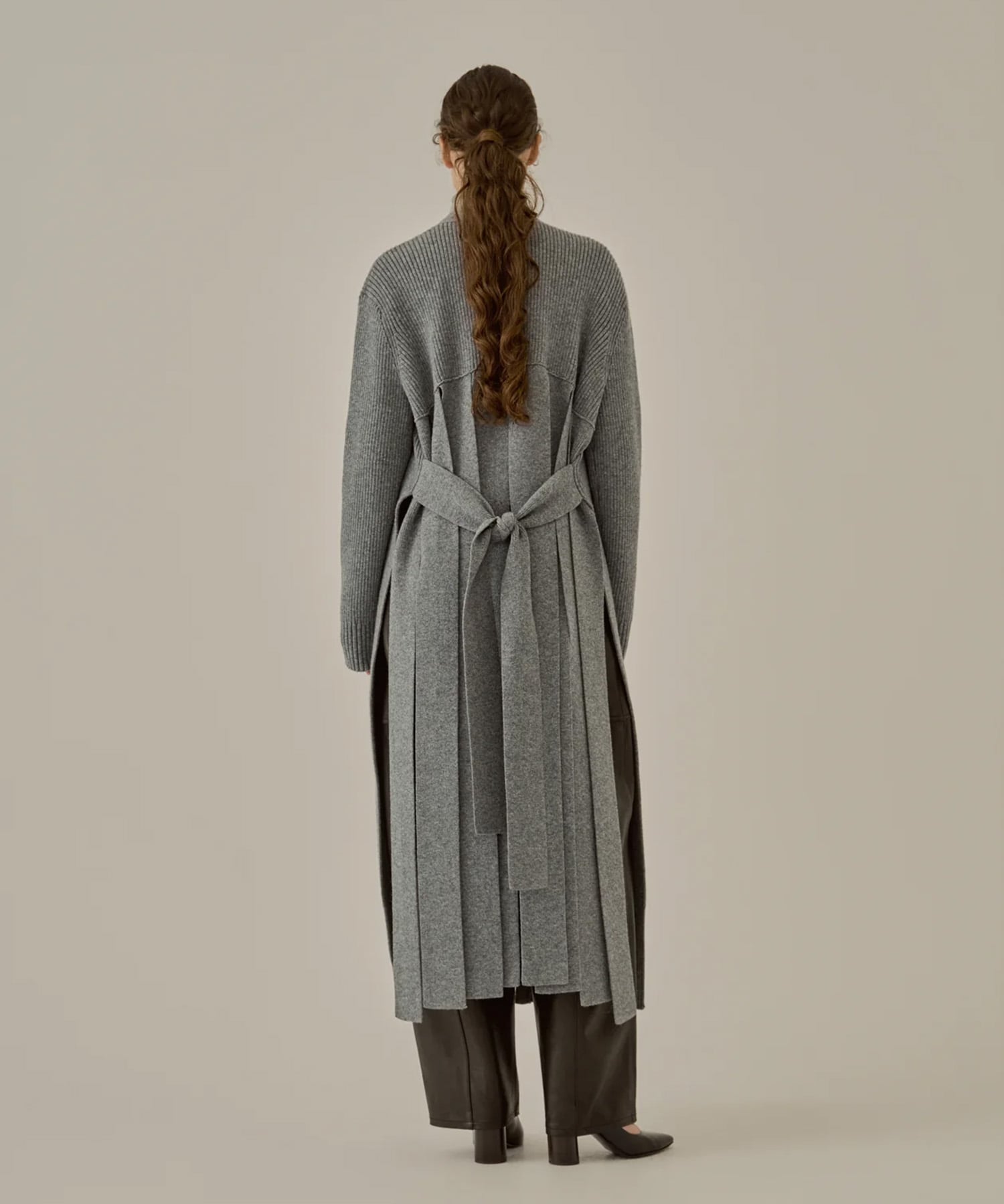 Margo long knit cardigan AKIRANAKA