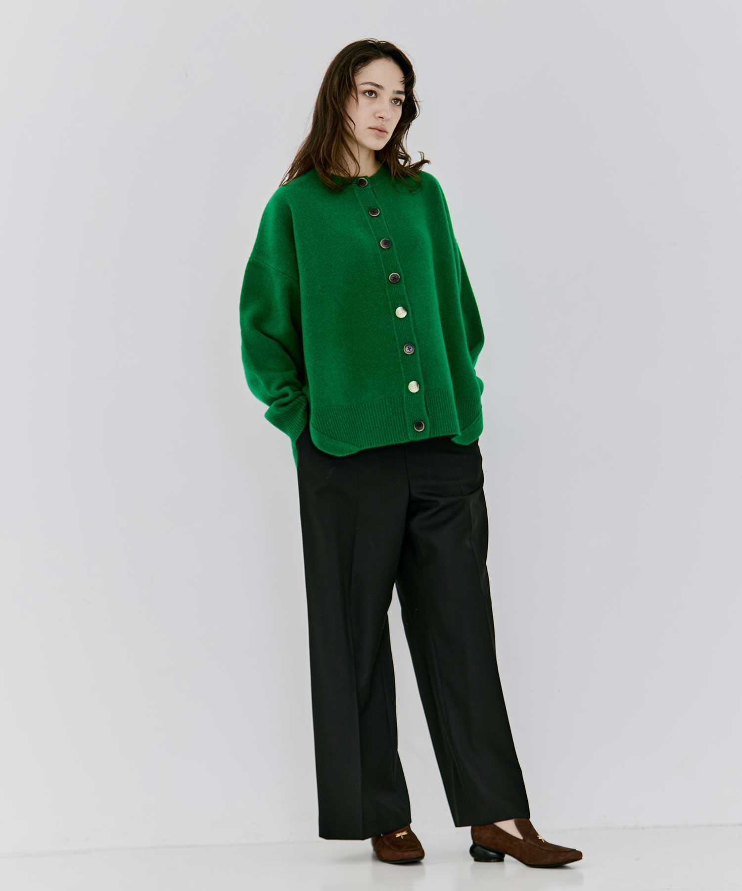 CIRCLE CARDIGAN ENFOLD