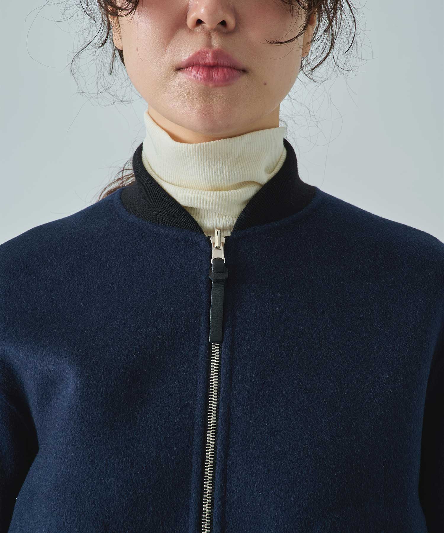 CASHMERE/SILK/WOOL MA-1 THE TOKYO