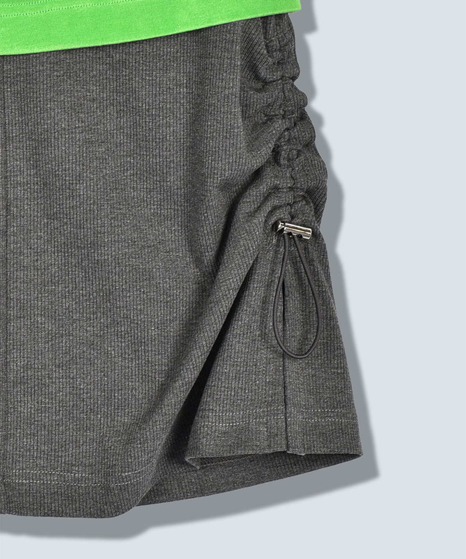 SHEER HALTER LAYERED T-SH OMMO