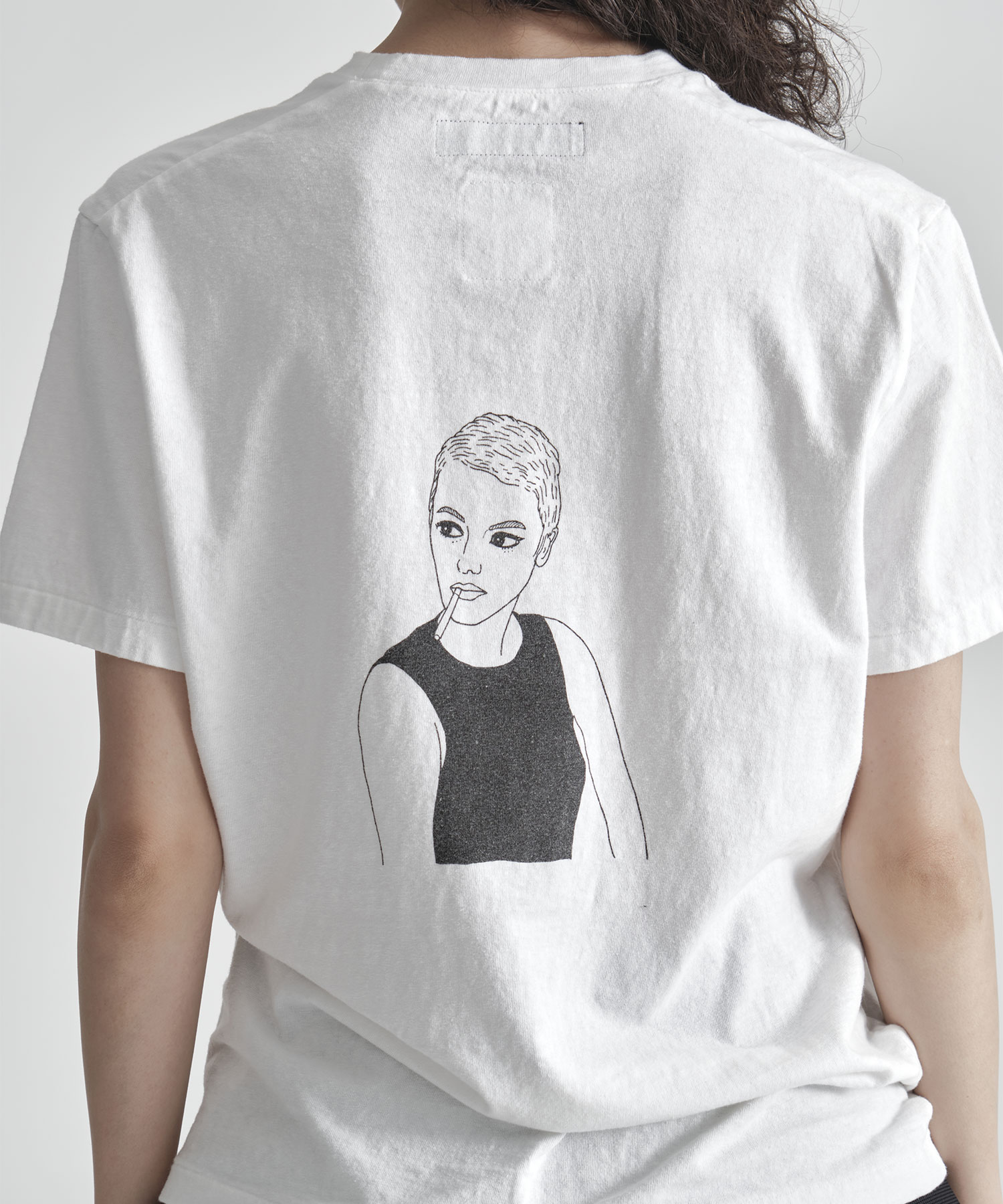 CREW NECK TEE JEAN MADISONBLUE