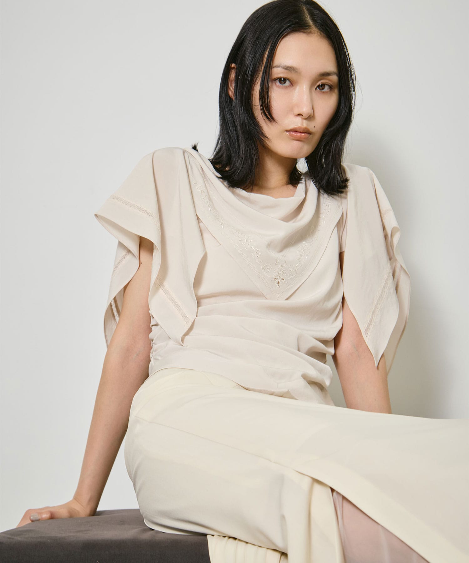 別注 SCARF BLOUSE FETICO