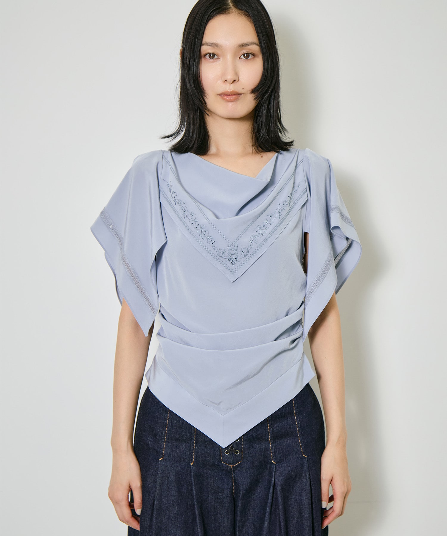 別注 SCARF BLOUSE FETICO