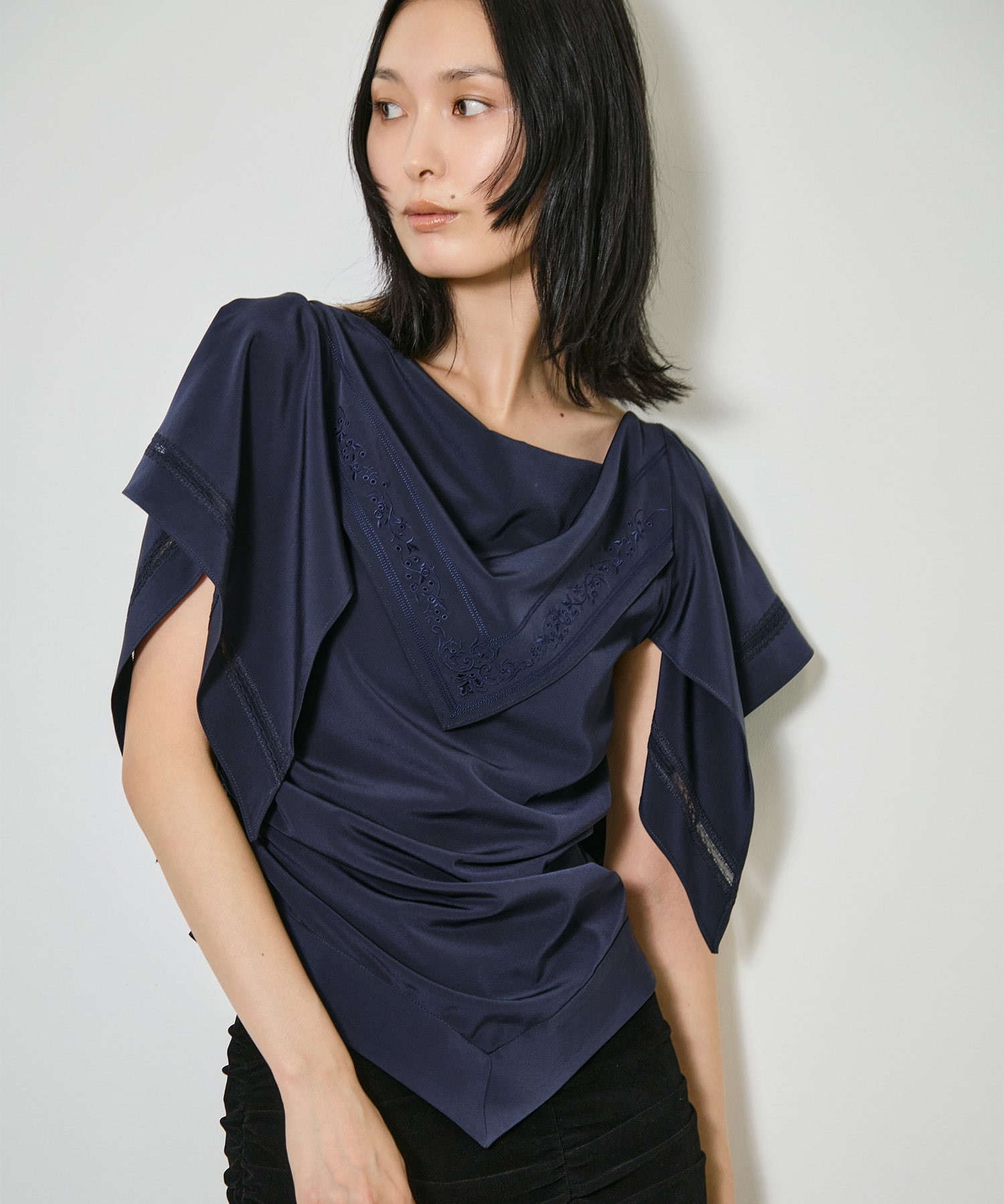 別注 SCARF BLOUSE FETICO