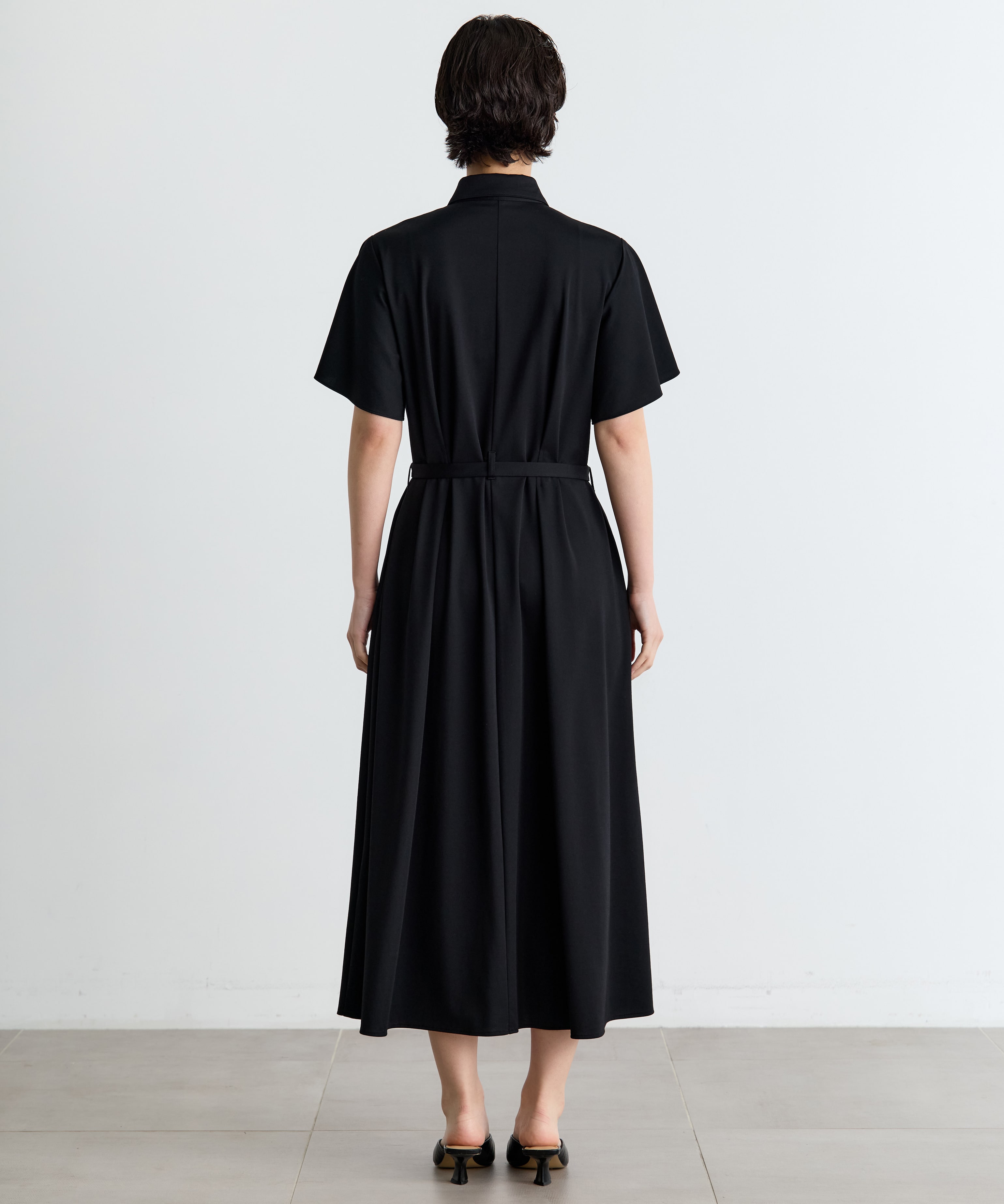 Drape Sleeve Dress THE TOKYO