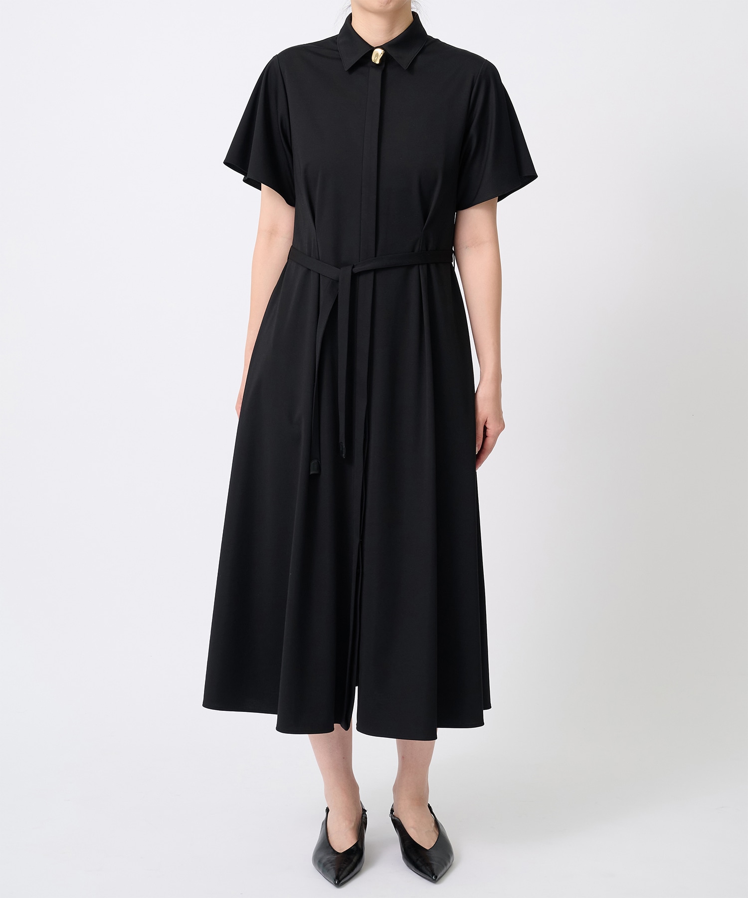 Drape Sleeve Dress THE TOKYO