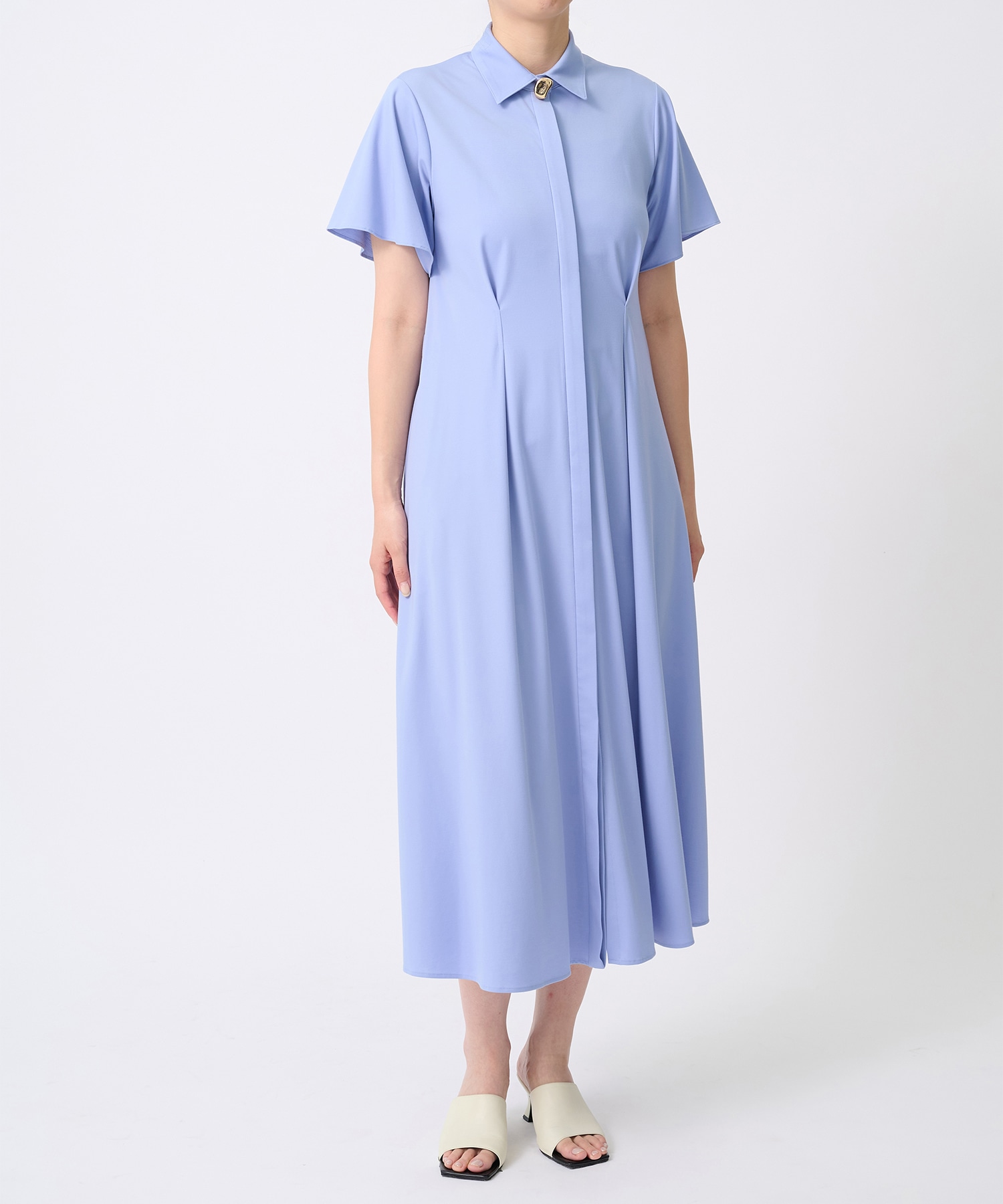 Drape Sleeve Dress THE TOKYO