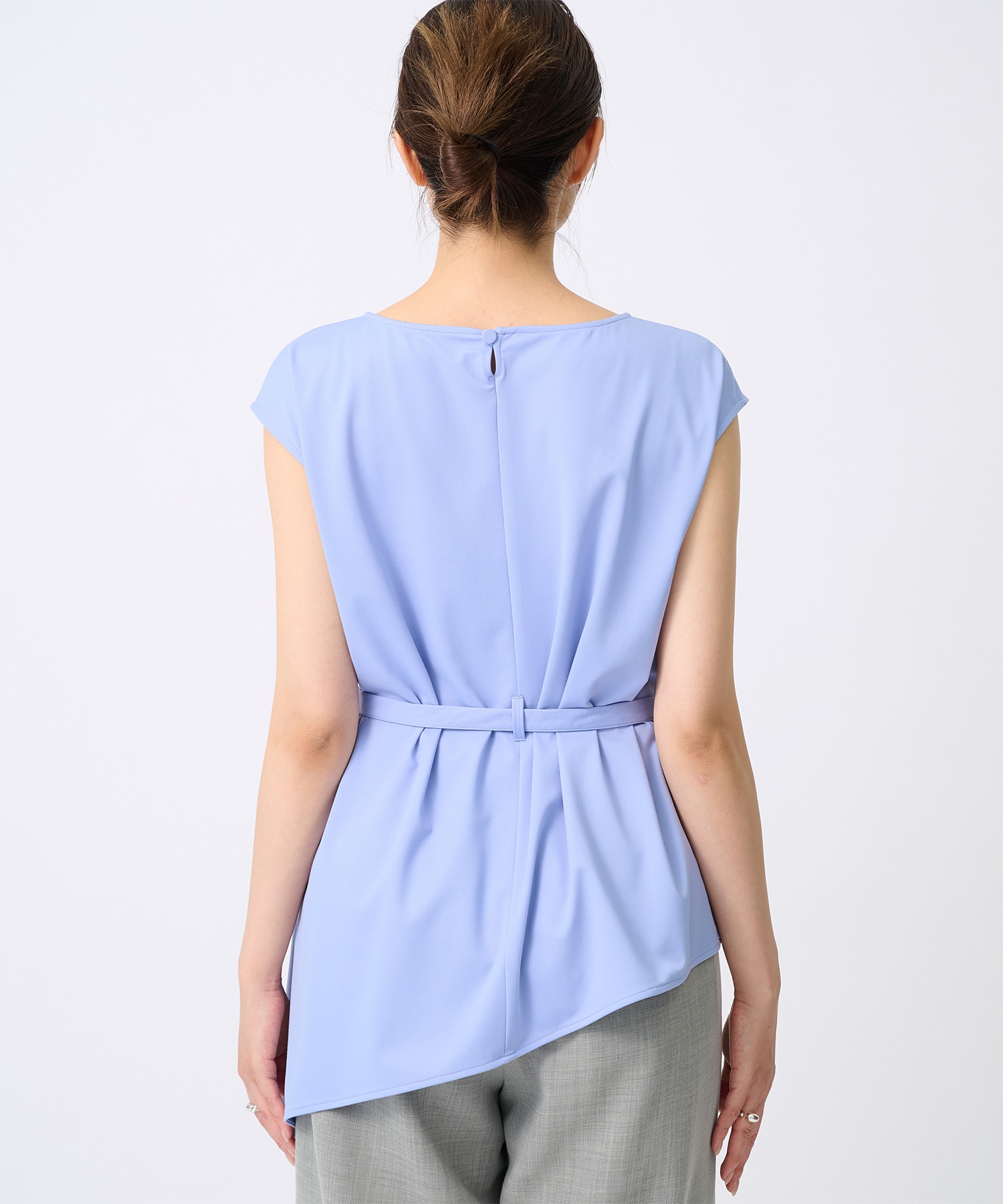 French Sleeve Asymmetry Tops THE TOKYO
