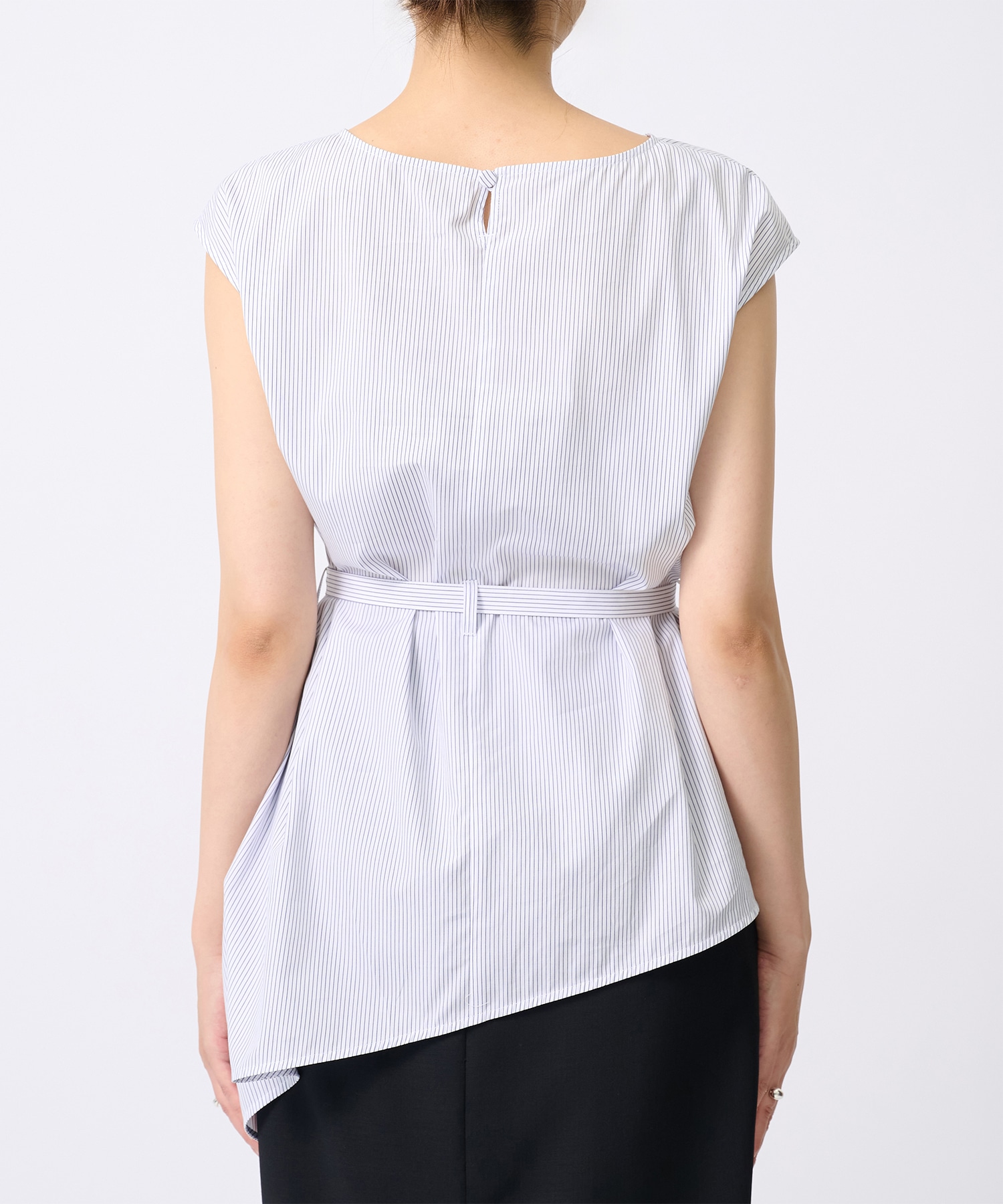 French Sleeve Asymmetry Tops THE TOKYO