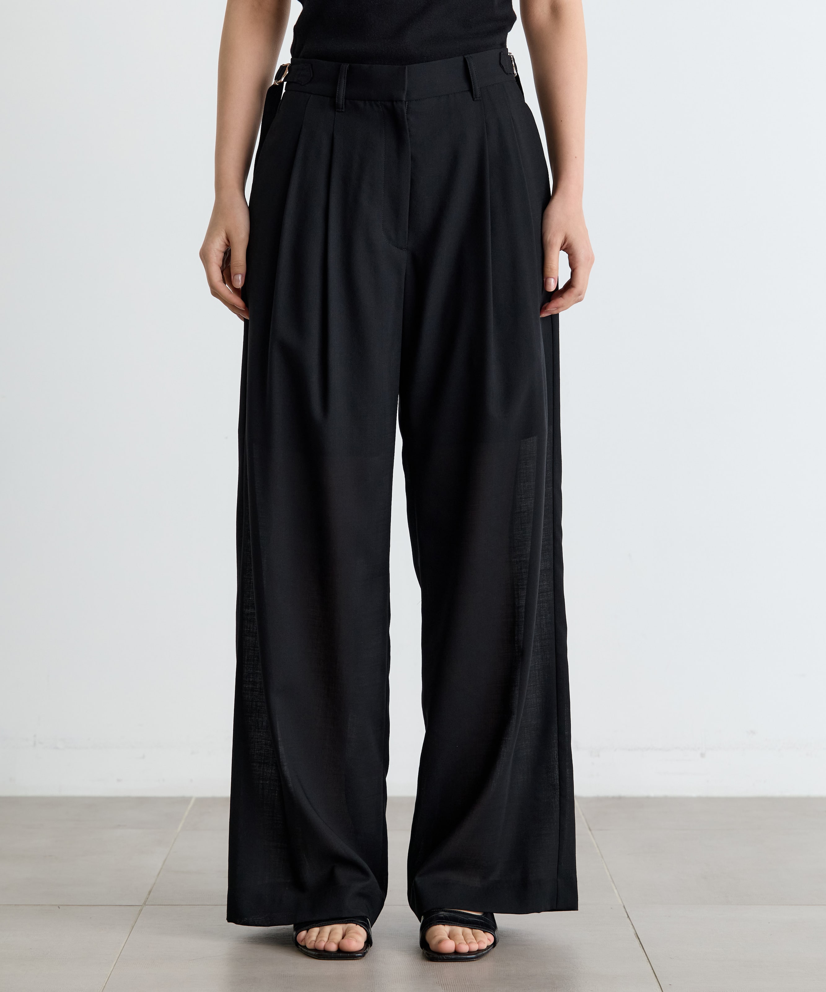 Waist Design Wide Pants THE TOKYO