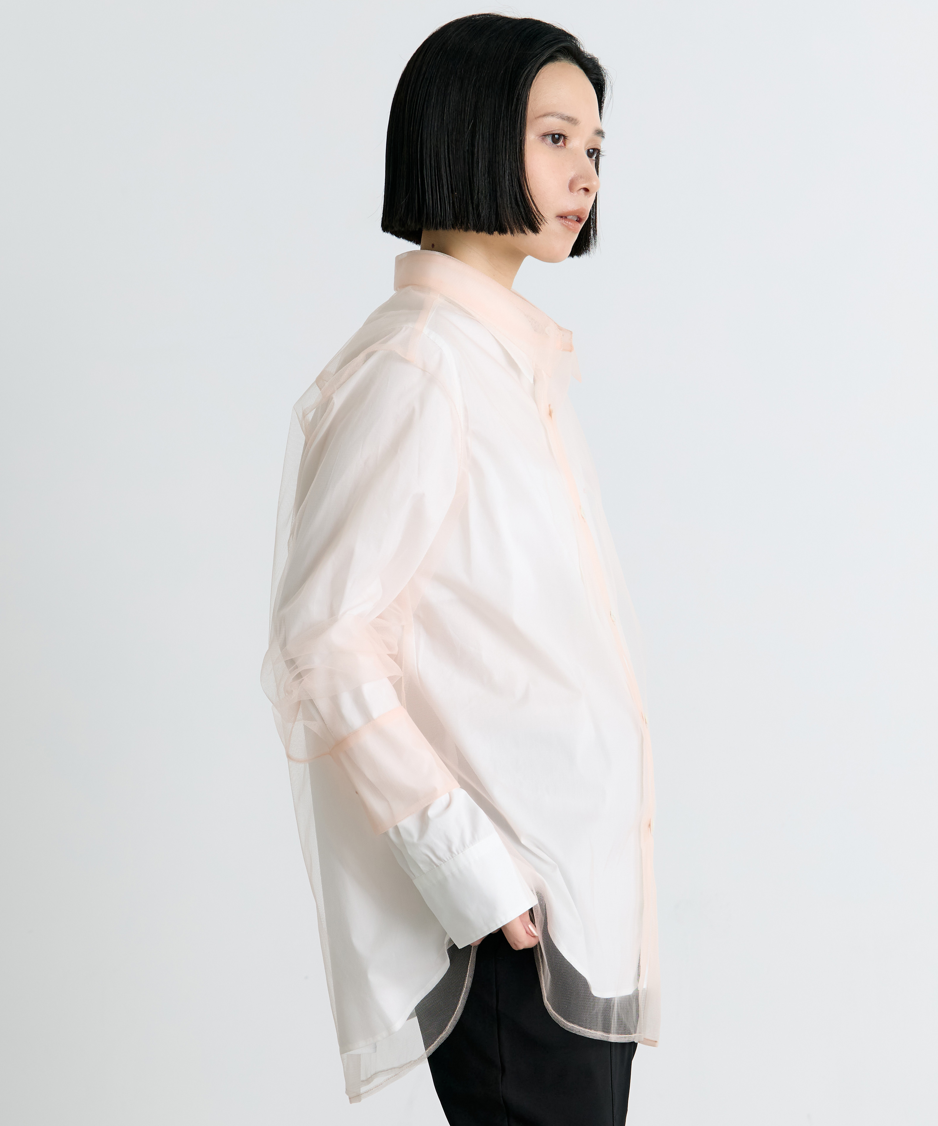 別注 Tulle Shirt Chika Kisada