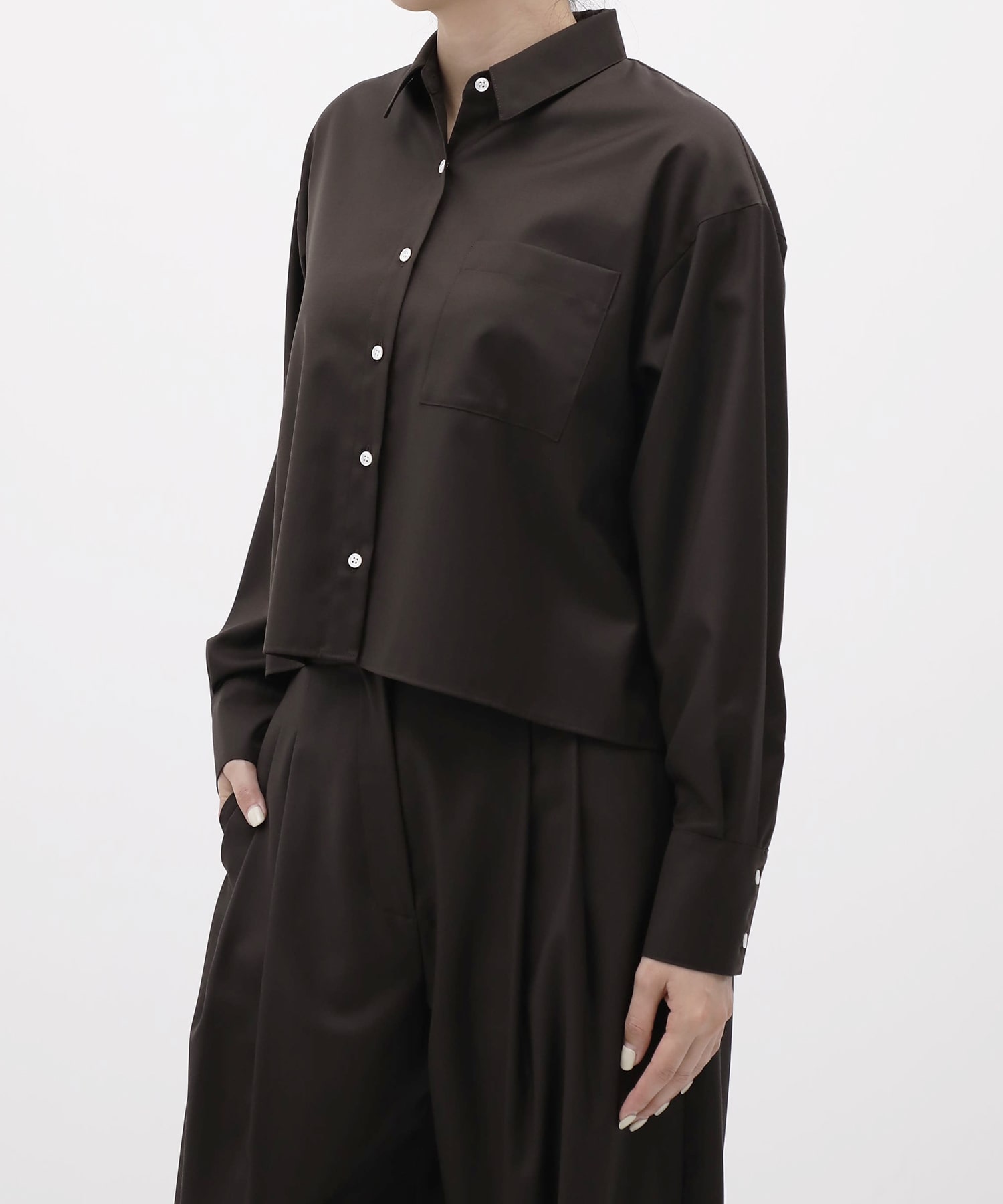 Short A-line L/S Shirt THE TOKYO