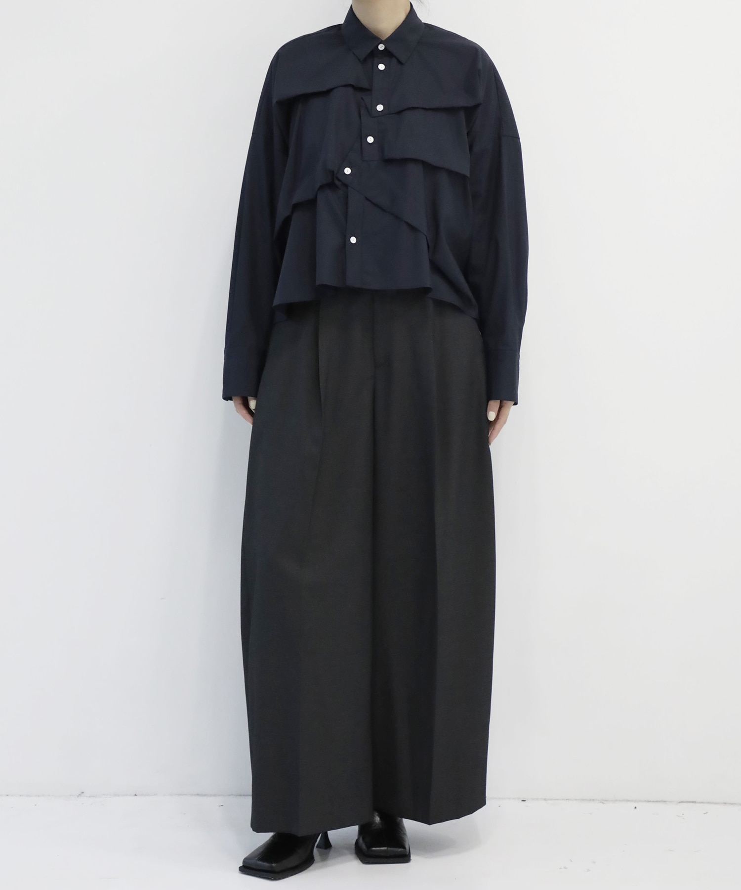 TUCK WIDE SHIRT ENFOLD