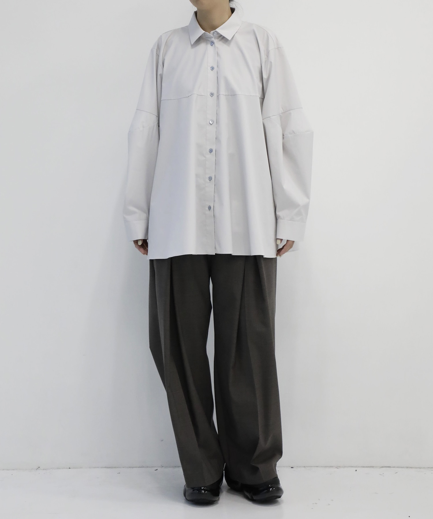 STRUCTURED SHIRT ENFOLD