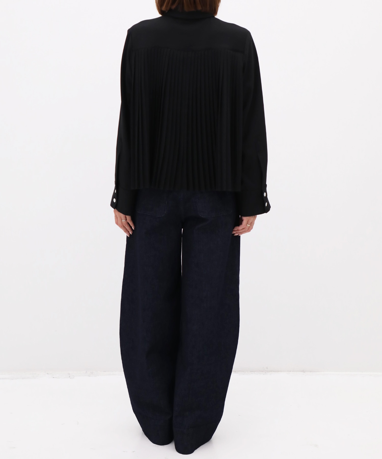 別注 Back Pleats L/S Shirt EZUMi