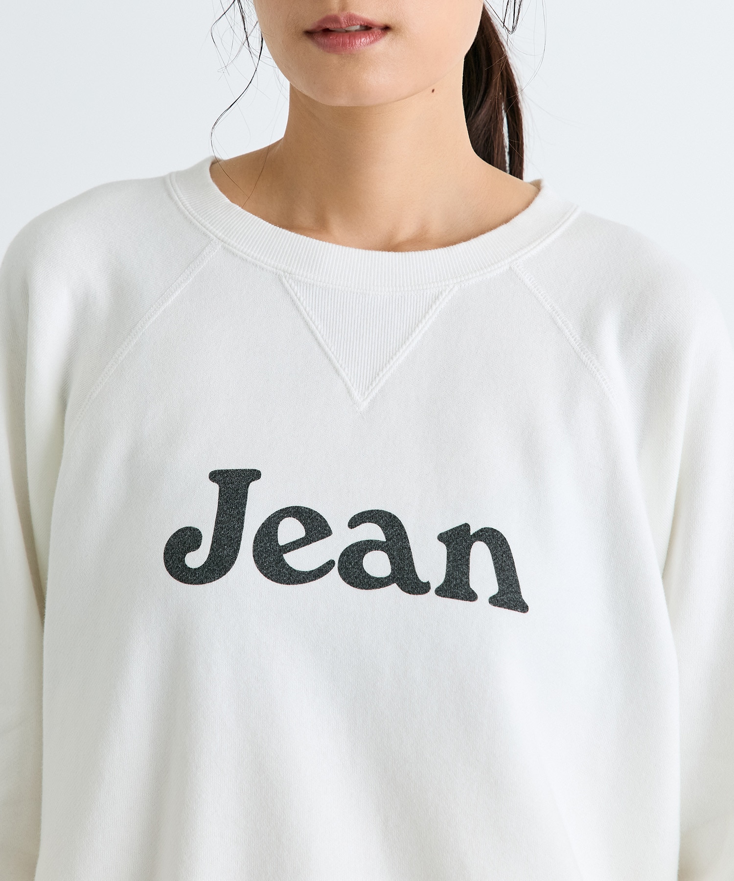 JEAN CREW NECK SWEAT MADISONBLUE