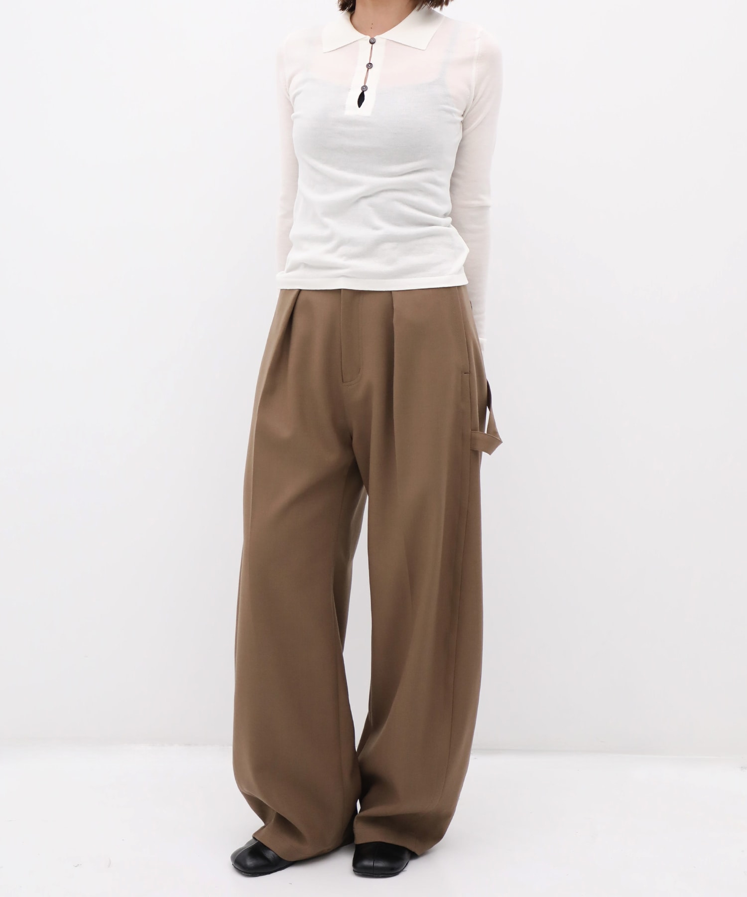 Extra Soft Wool Polo Knit CITY TOKYO