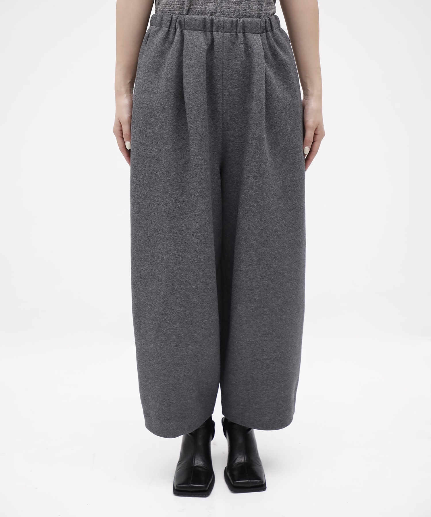 CURVE CROPPED-PANTS ENFOLD