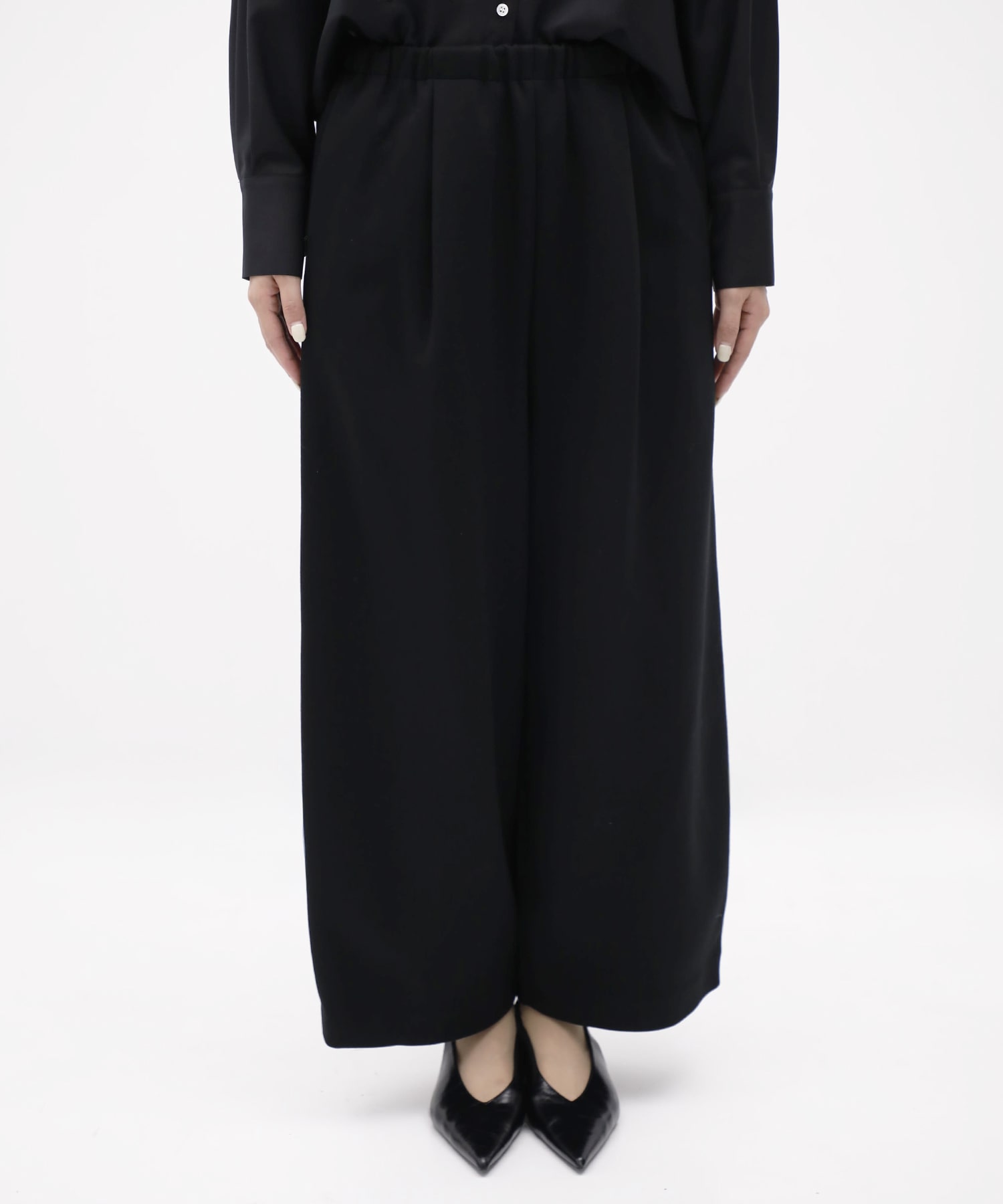 CURVE CROPPED-PANTS ENFOLD