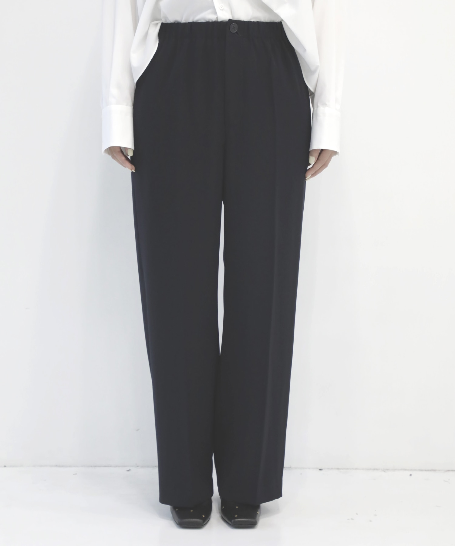 復刻 CENTER-PRESS STRAIGHT-PANTS ENFOLD