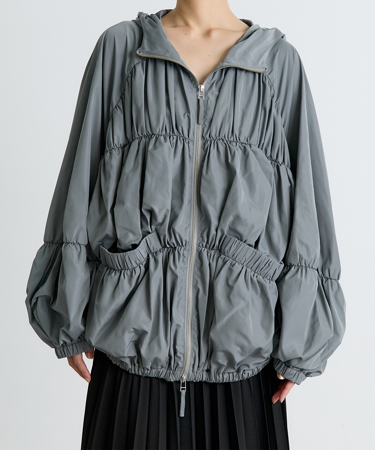 RAIN-CLOUD BLOUSON ENFOLD