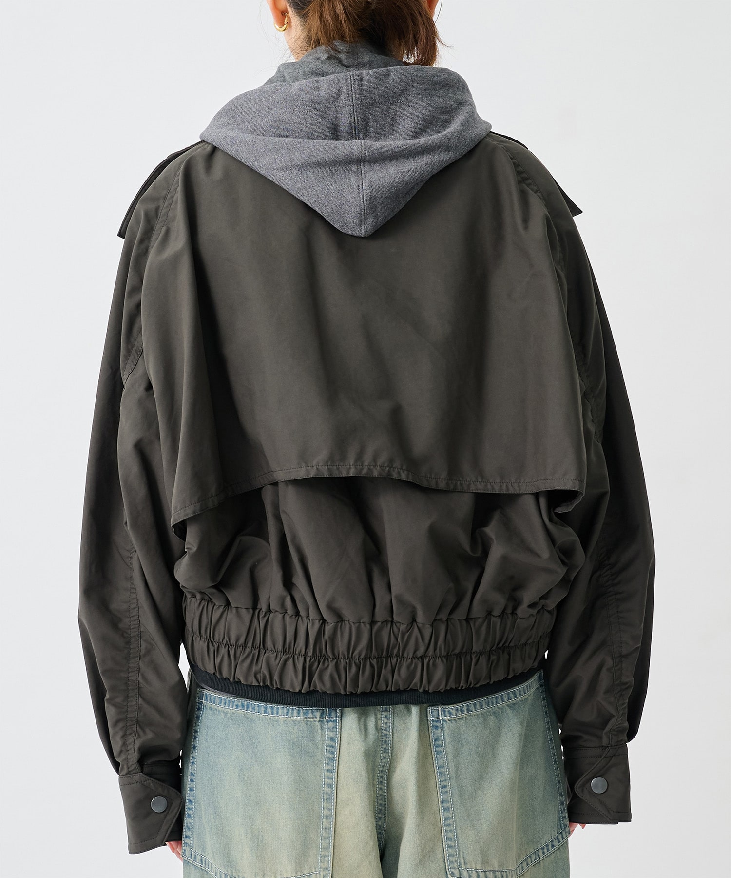 THREE LAYERED BONBER JACKET Maison MIHARA YASUHIRO