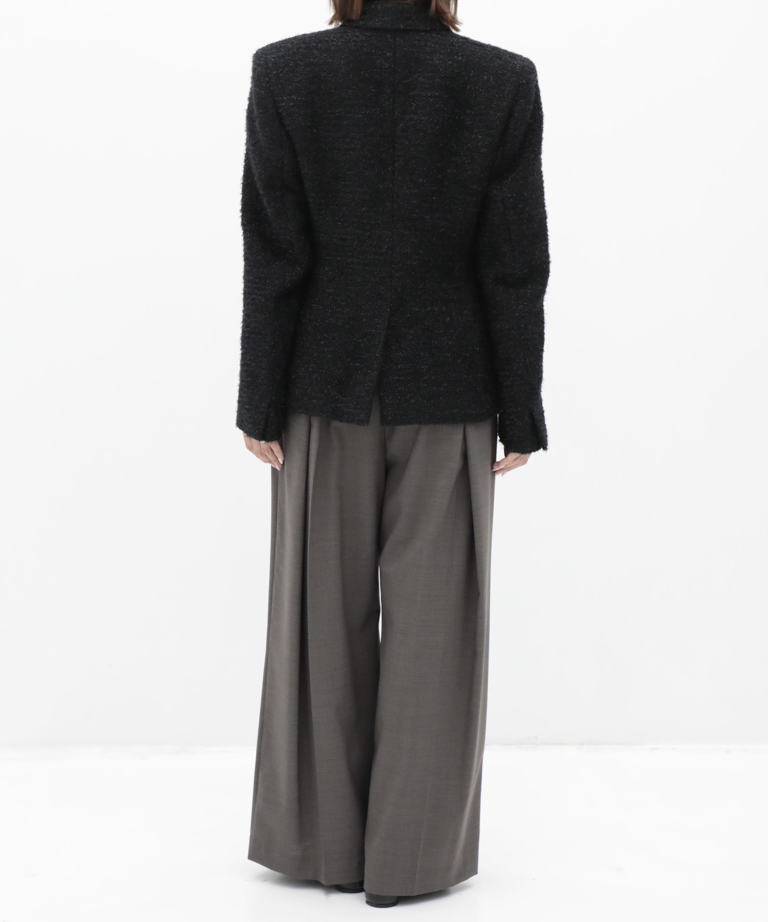 Square-Shoulder Tailored Jacket KEISUKEYOSHIDA
