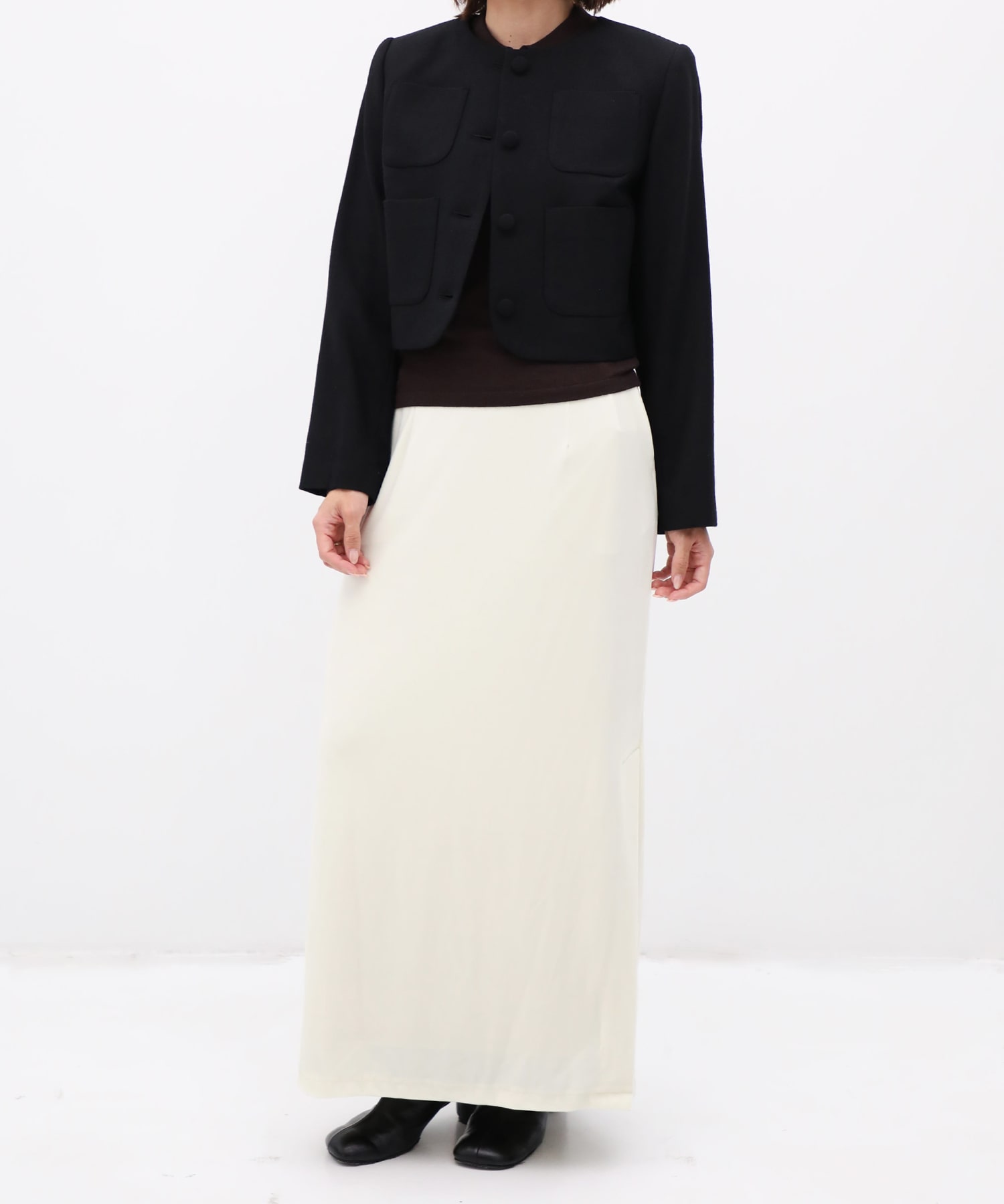 Wool Boxy Jacket CITY TOKYO