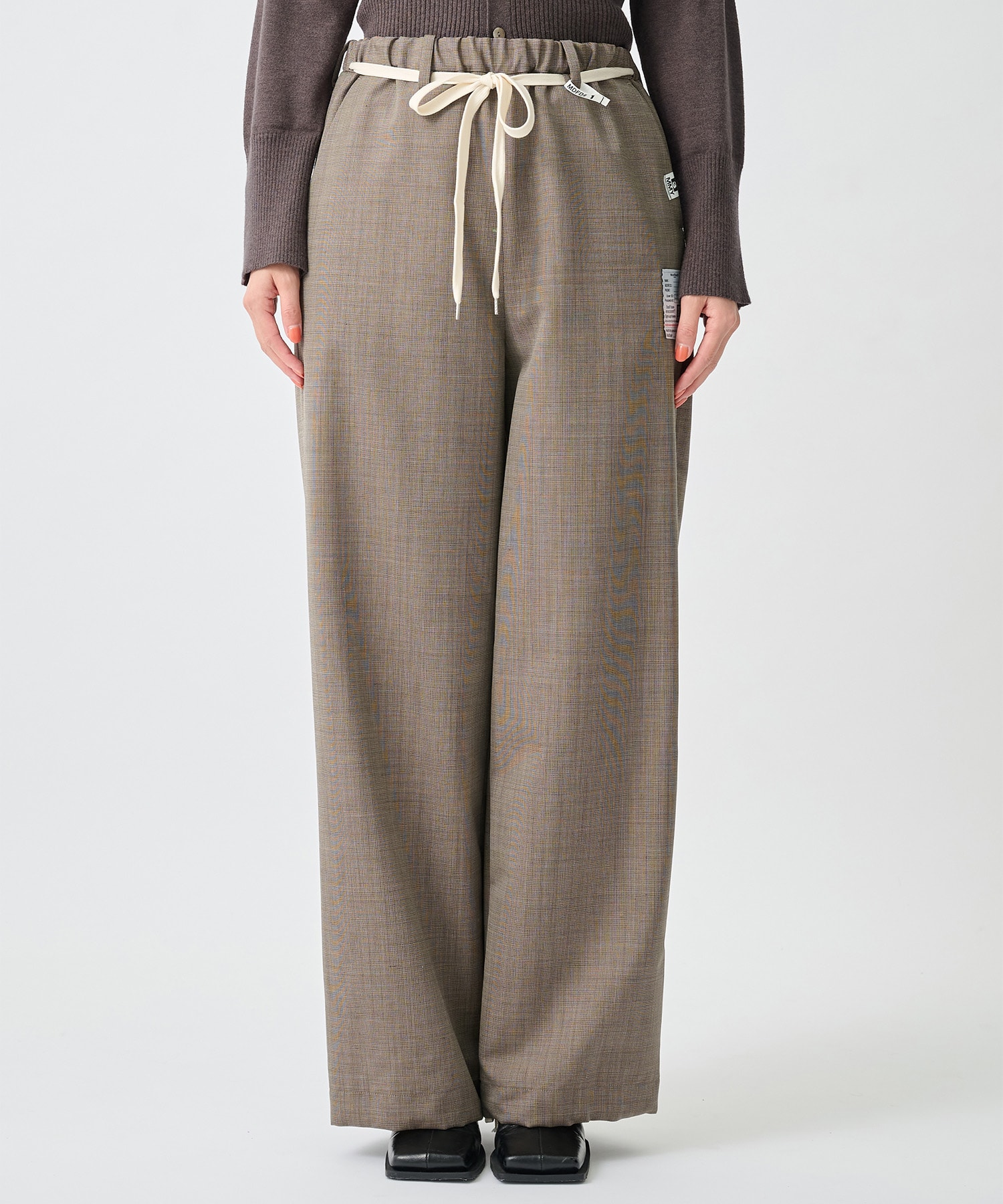 WOOL EASY TROUSERS Maison MIHARA YASUHIRO