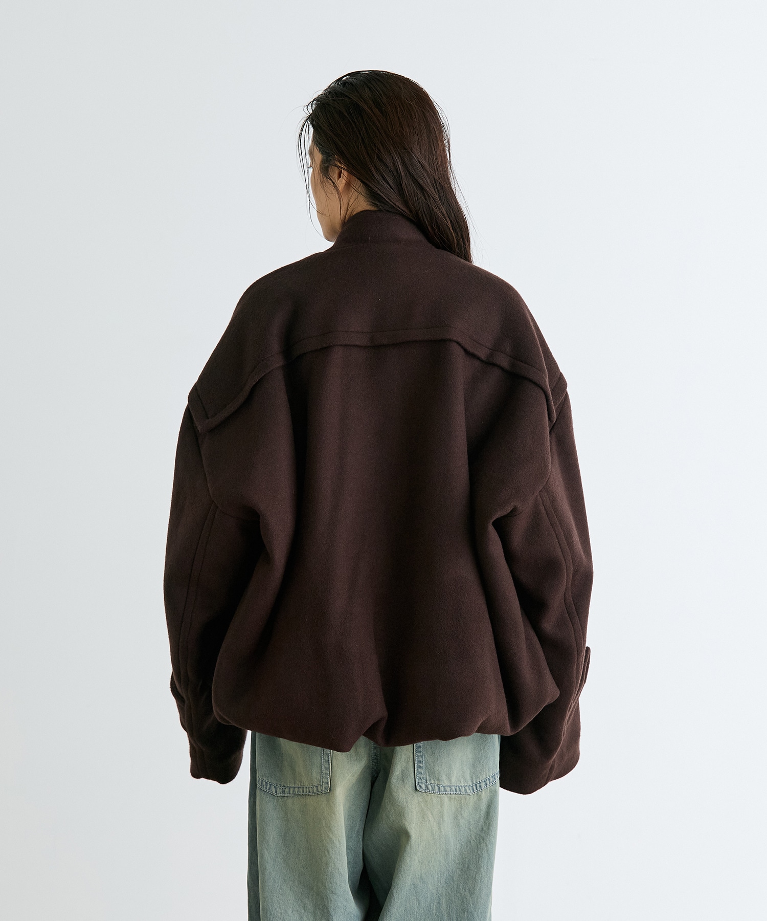 ROLL-UP HEM DUFFLE COAT Maison MIHARA YASUHIRO