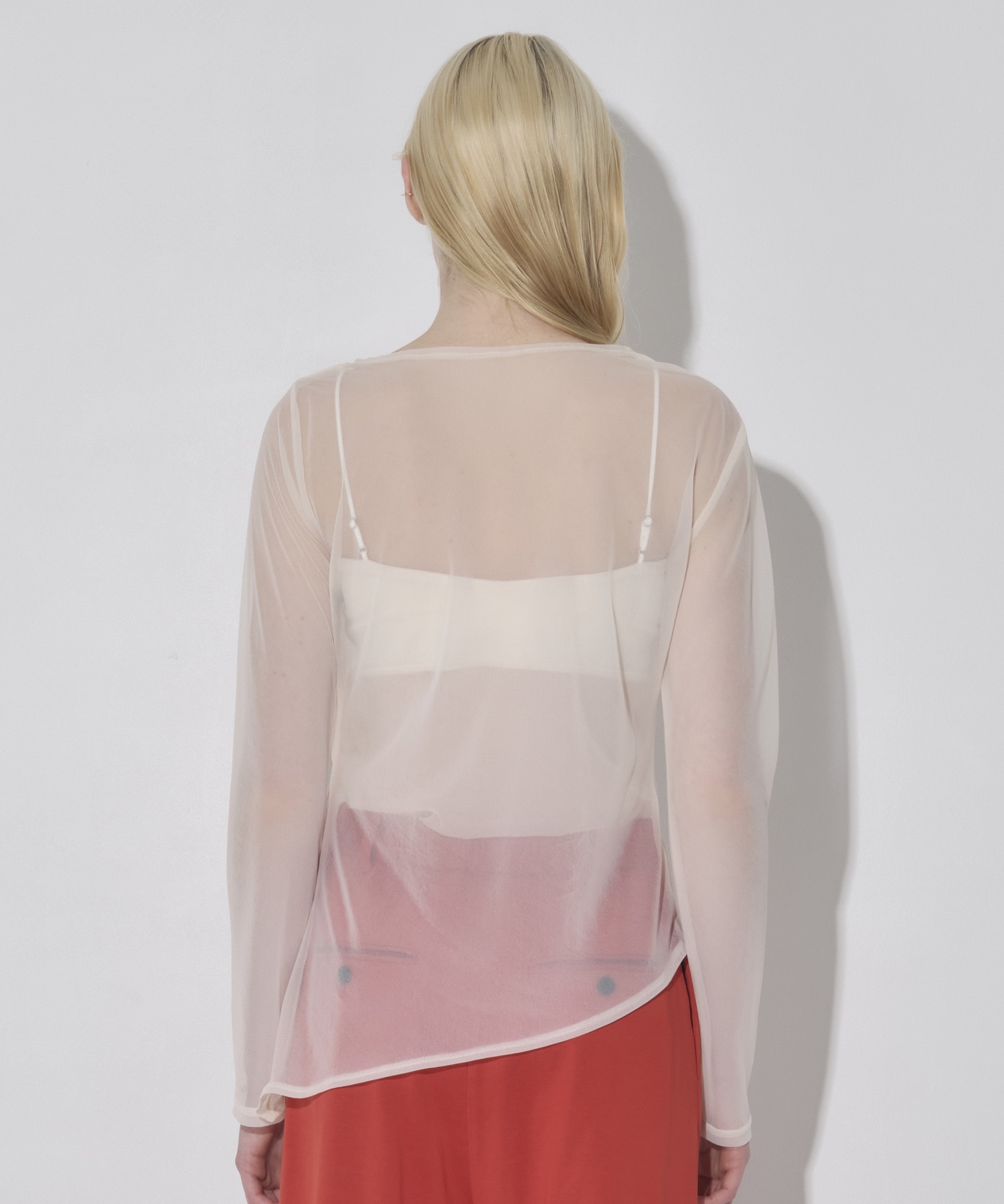 Tack Layered SheerT-Shirt RITAN