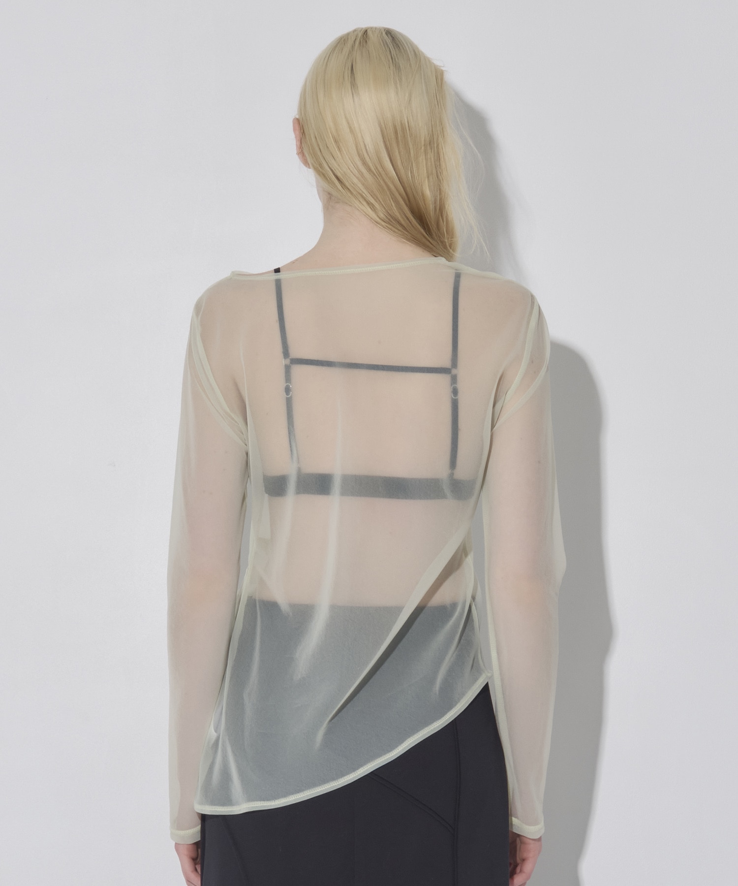Tack Layered SheerT-Shirt RITAN