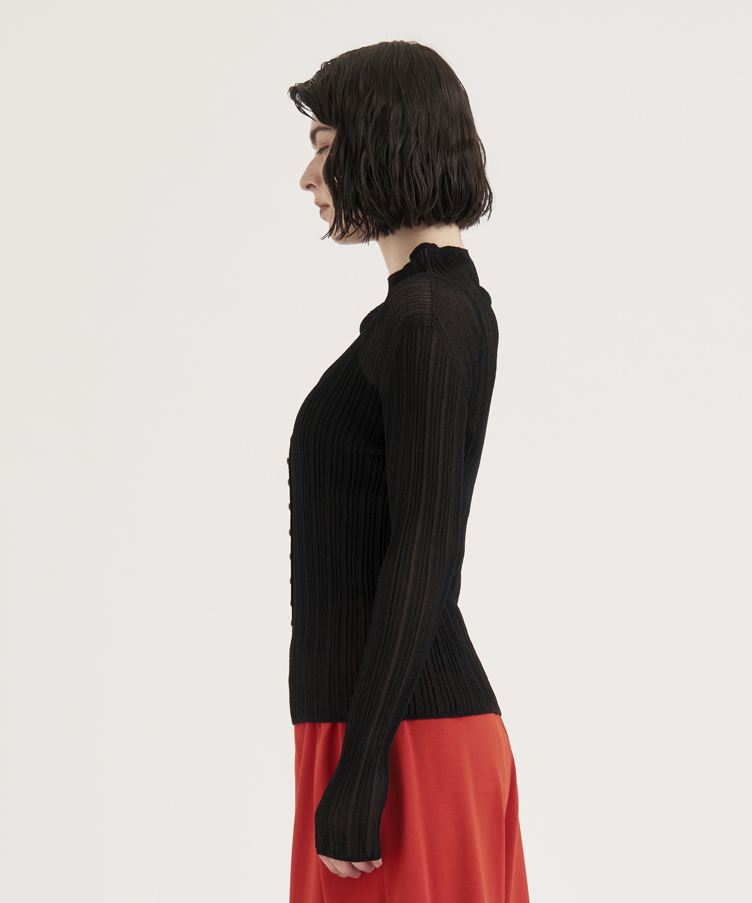 Sheer Rib Knit RITAN
