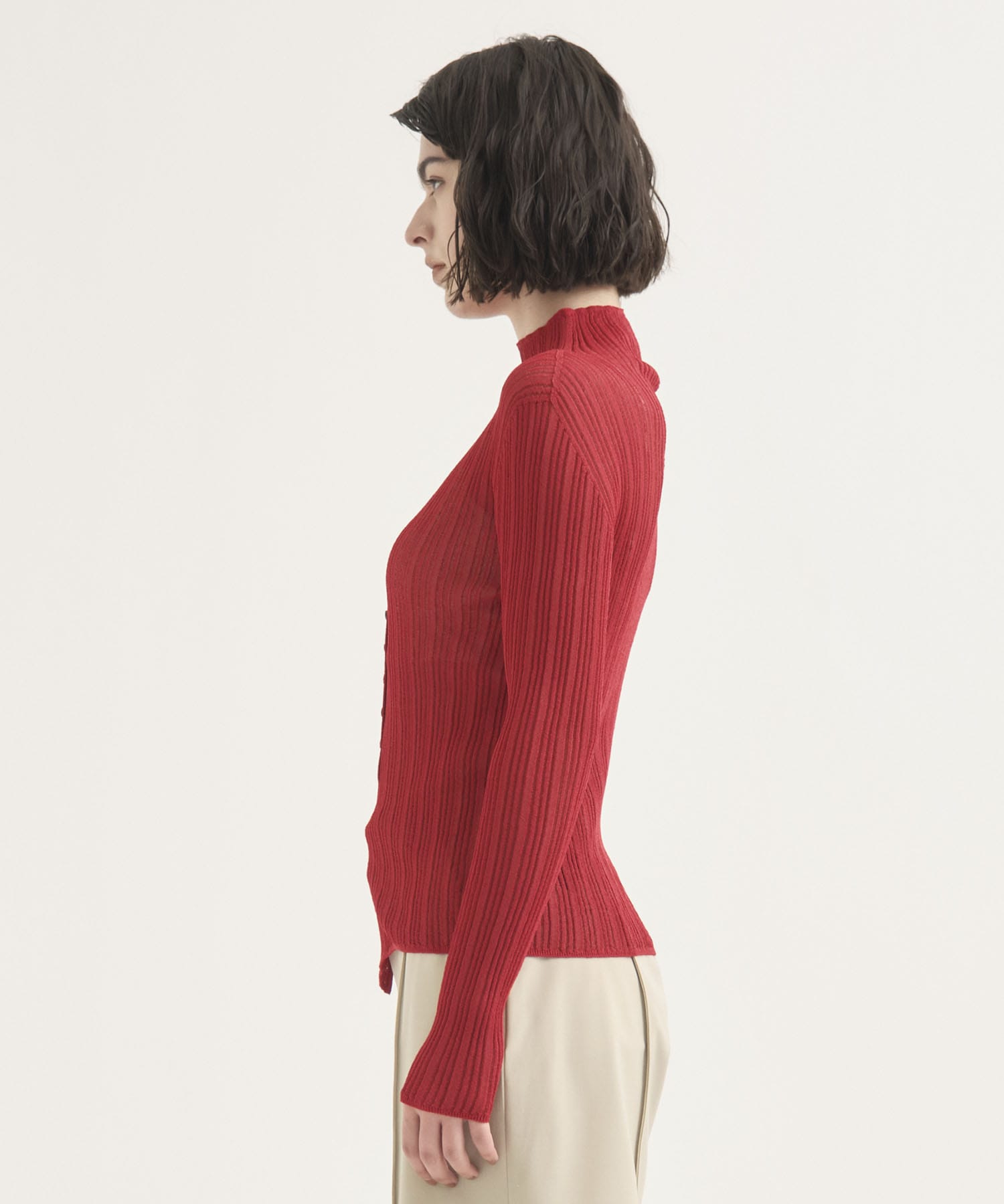 Sheer Rib Knit RITAN