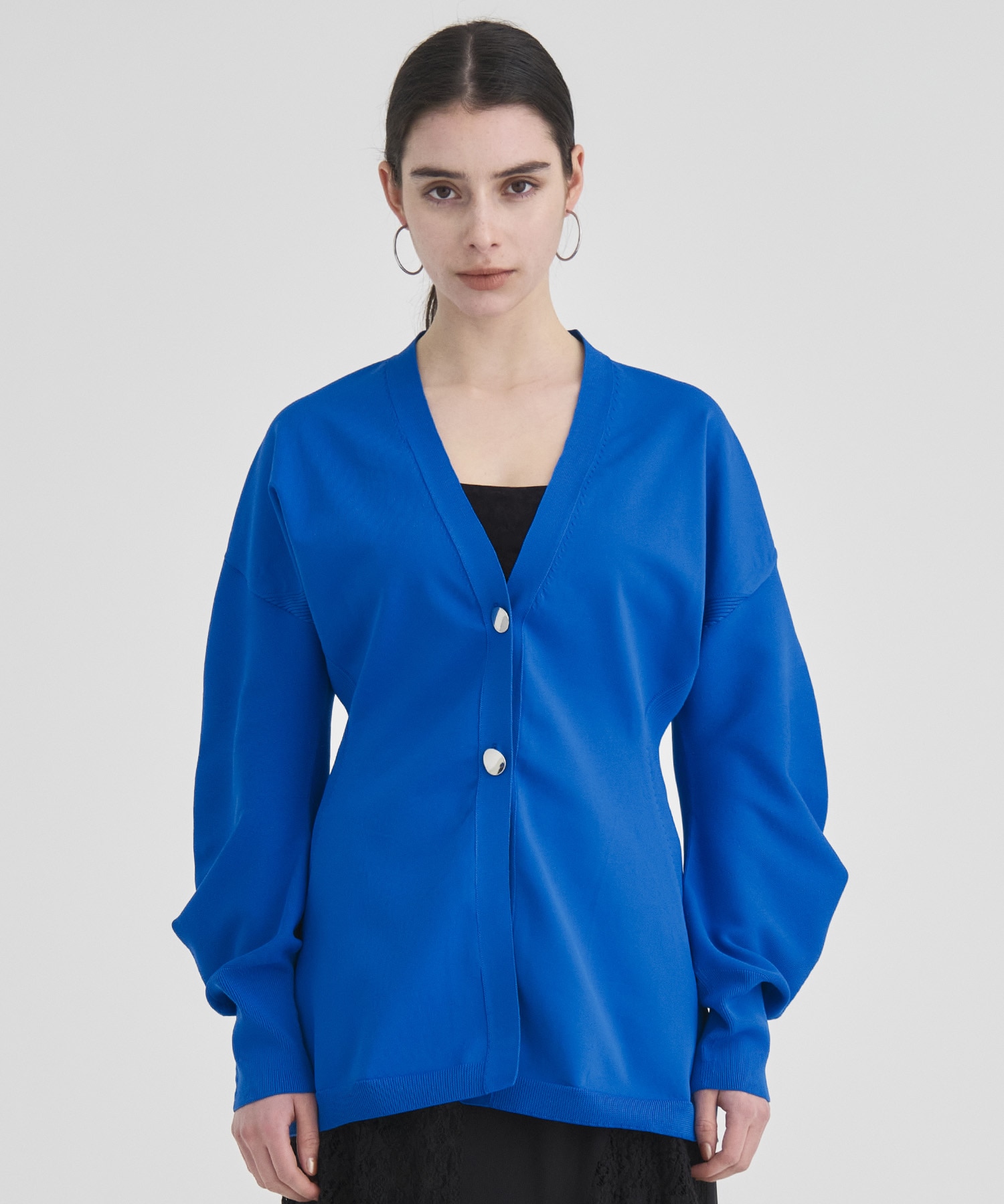 Arch Sleeve Knit Cardigan RITAN