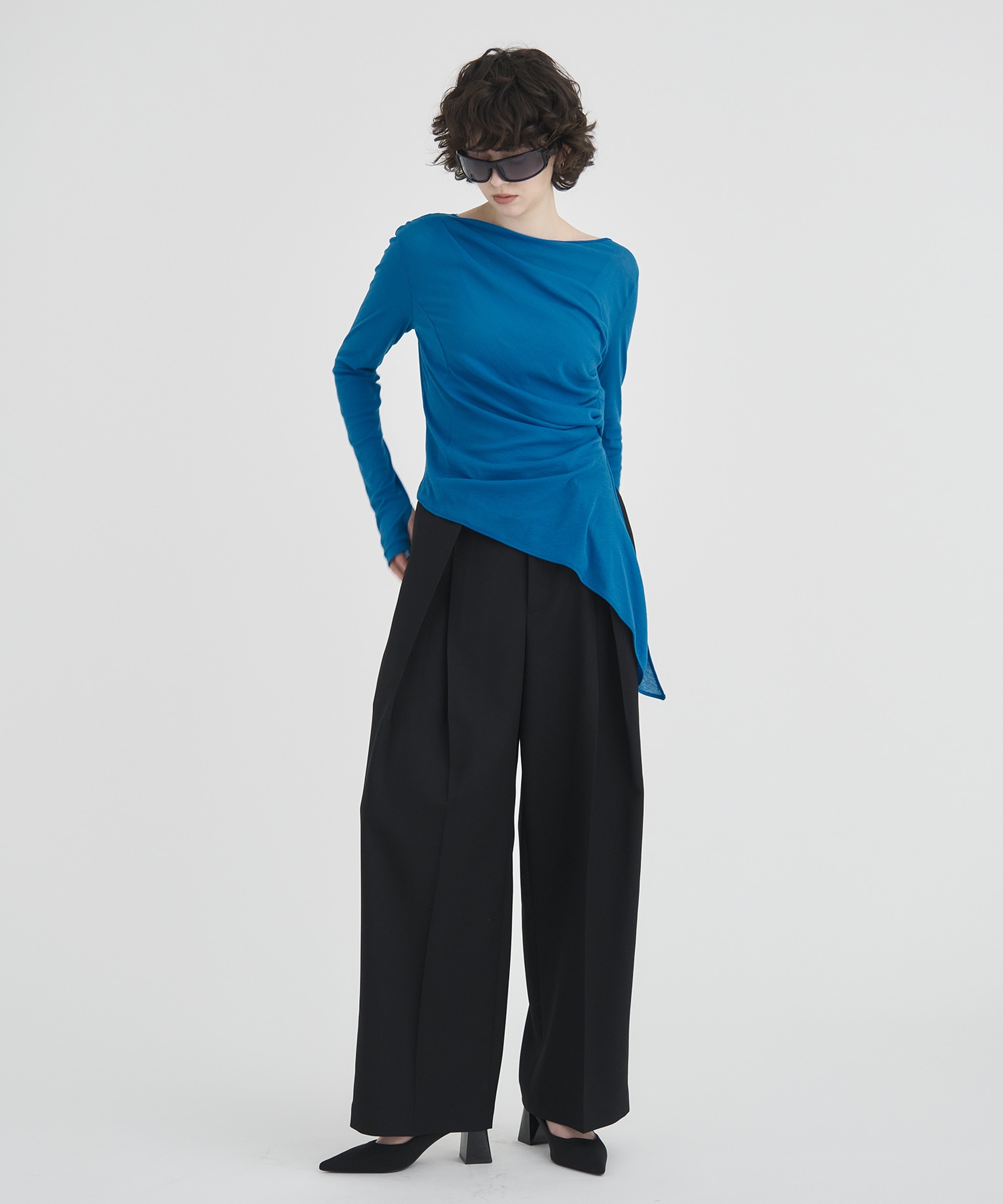 Double Tack Wide Pants RITAN