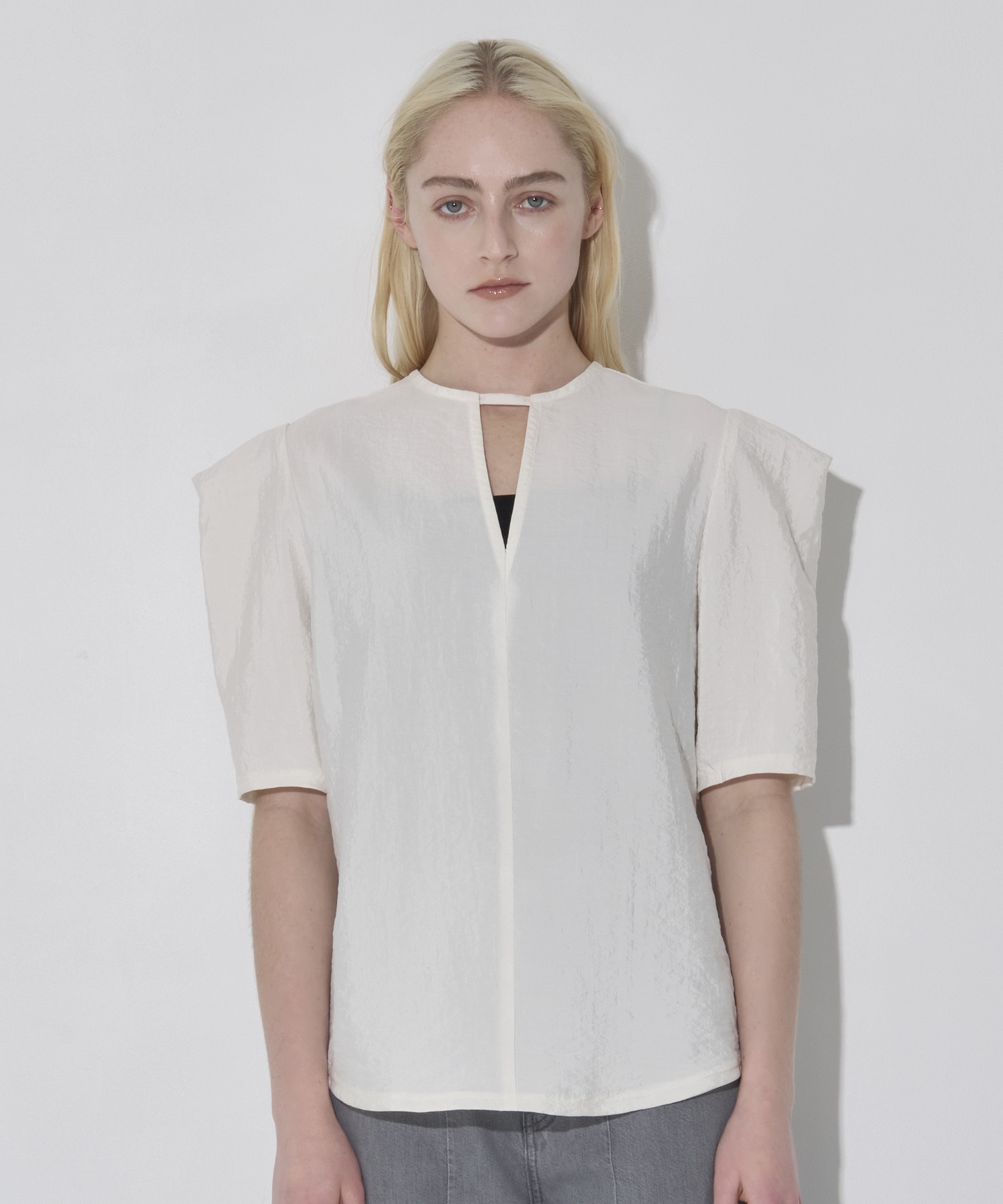 2Way Silk Half Blouse RITAN