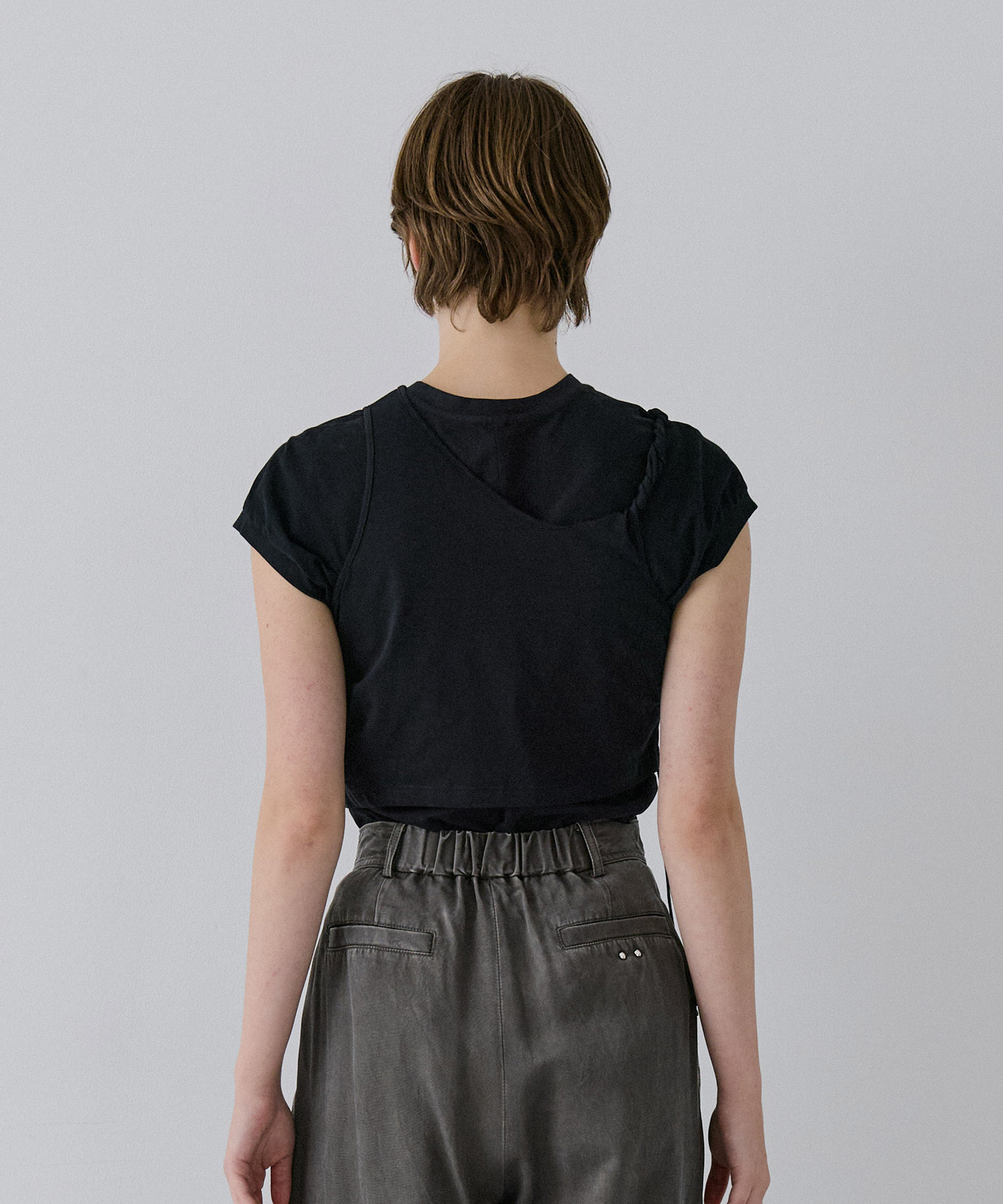 Overlap Spin T-Shirt RITAN