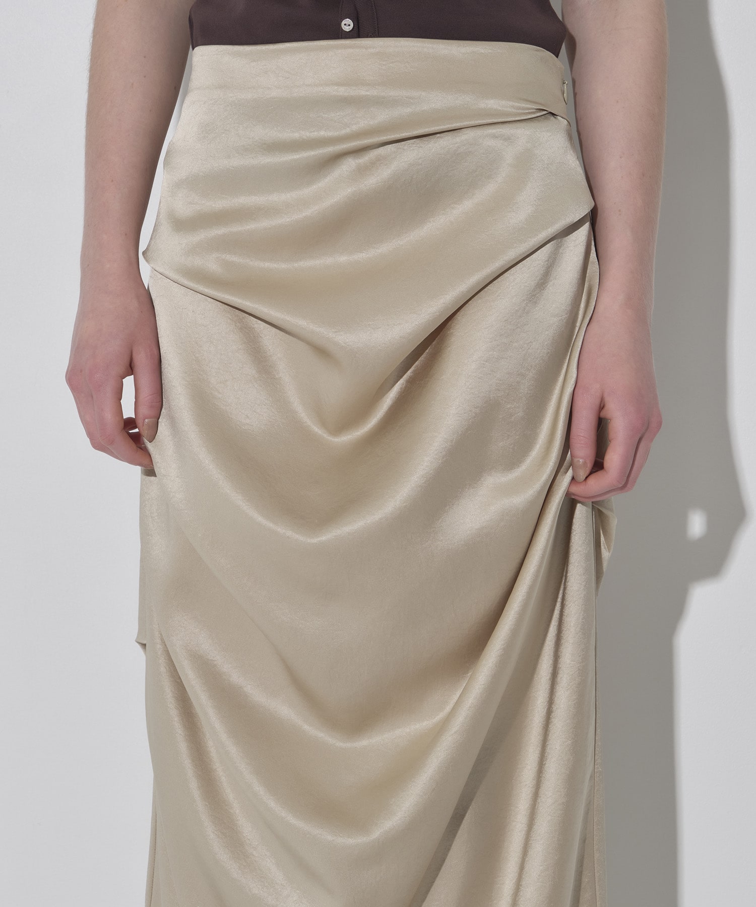 Satin Tack Skirt RITAN