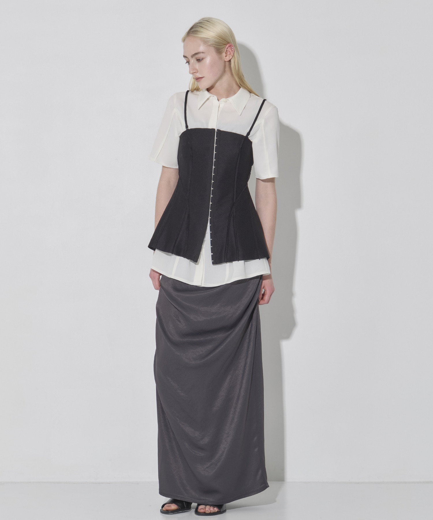 Satin Tack Skirt RITAN