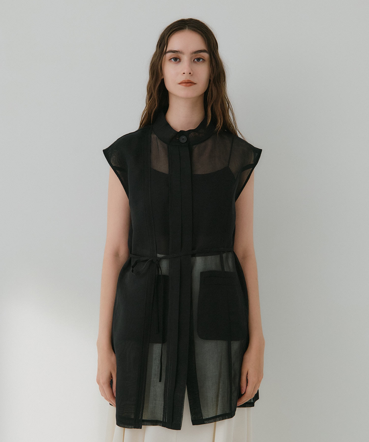 Sheer Vest RITAN