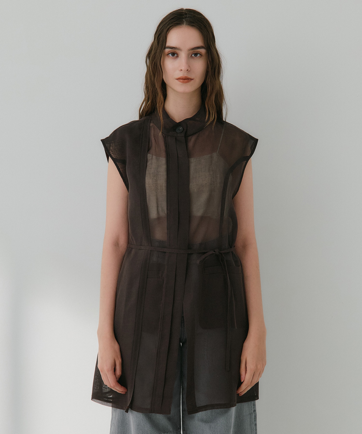 Sheer Vest RITAN