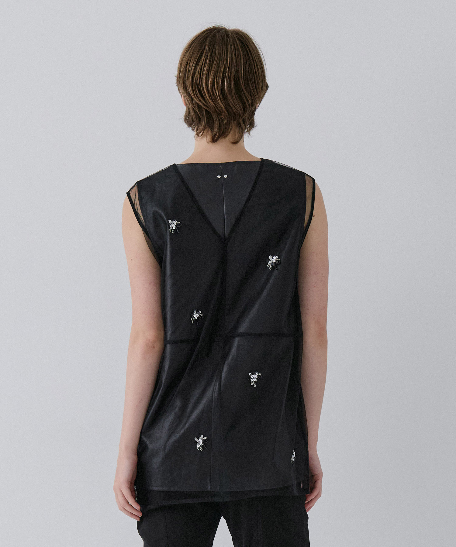 Tulle Motife Vest RITAN