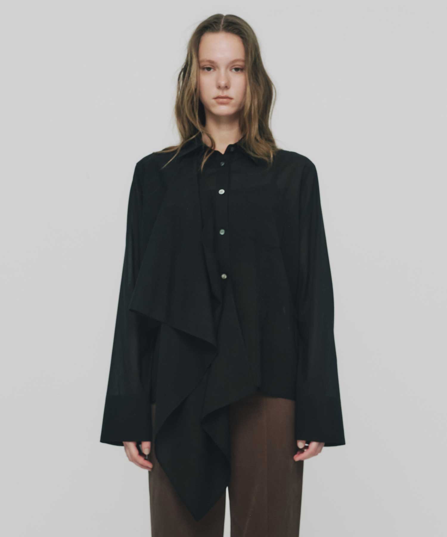 Asym Cape  Shirts RITAN