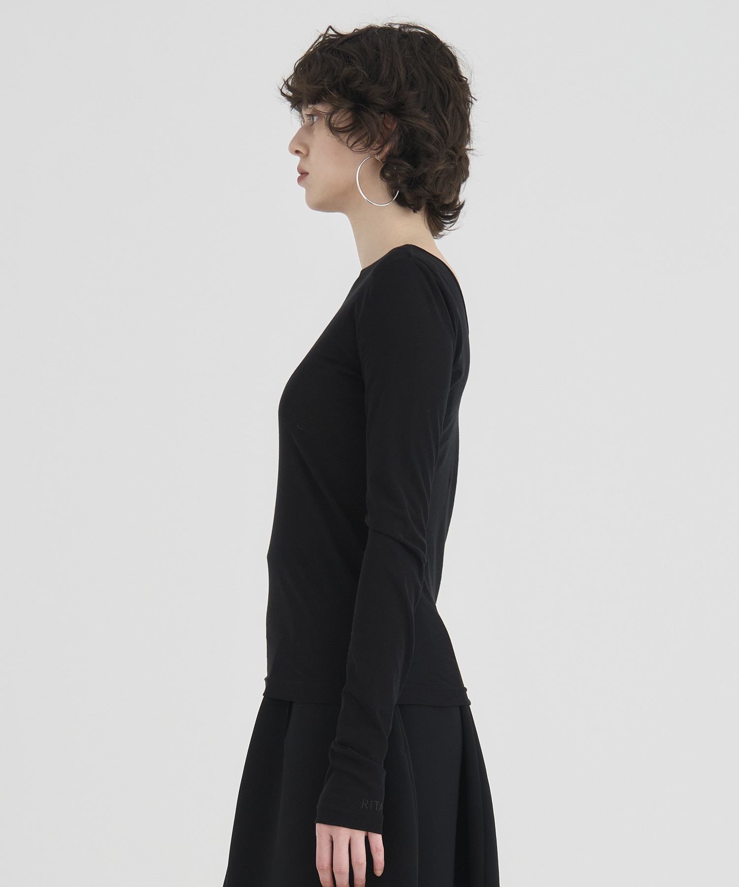 Wrap Long Sleeve T-shirt RITAN