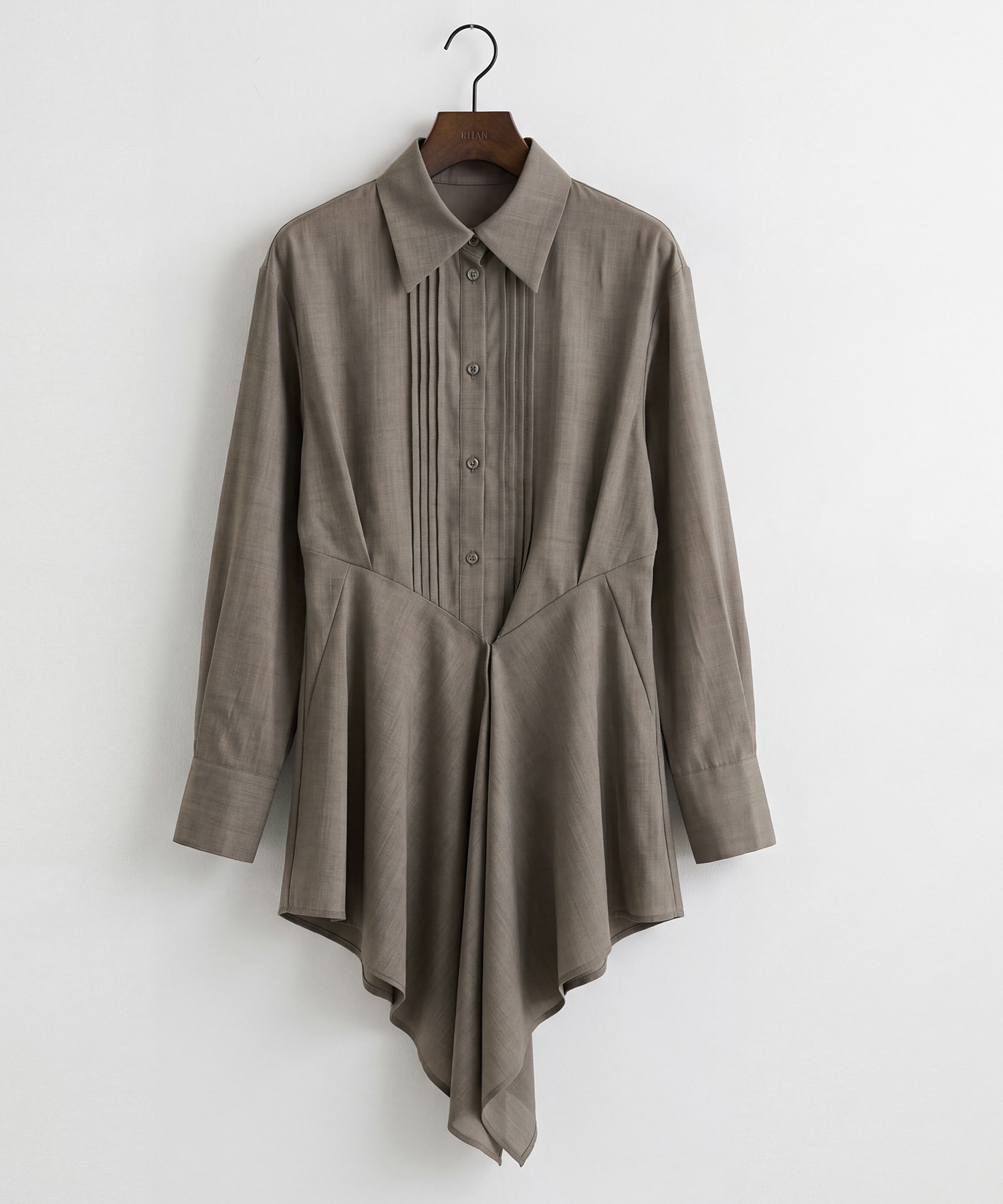 Waist-Tie Arrange Shirts RITAN