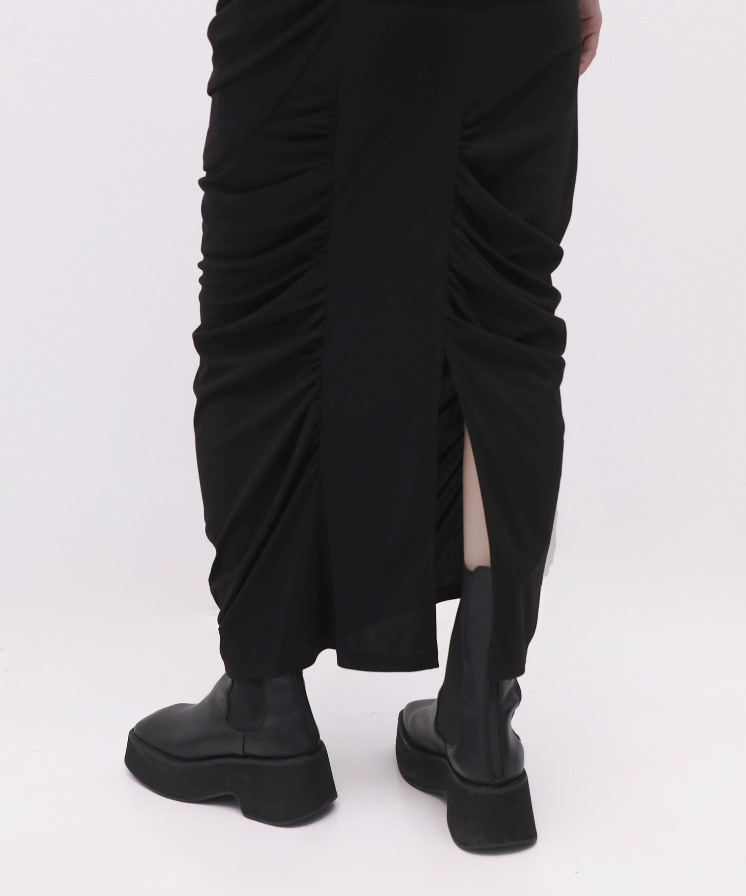 Drape Smooth Skirt RITAN